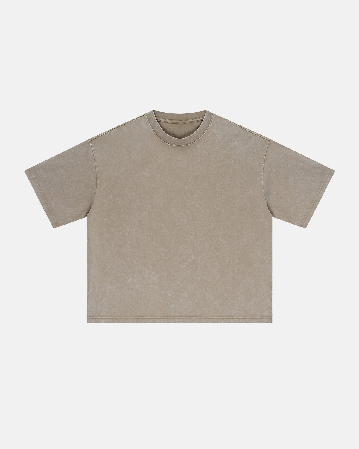 Snow Washed Heavyweight Boxy T-Shirt