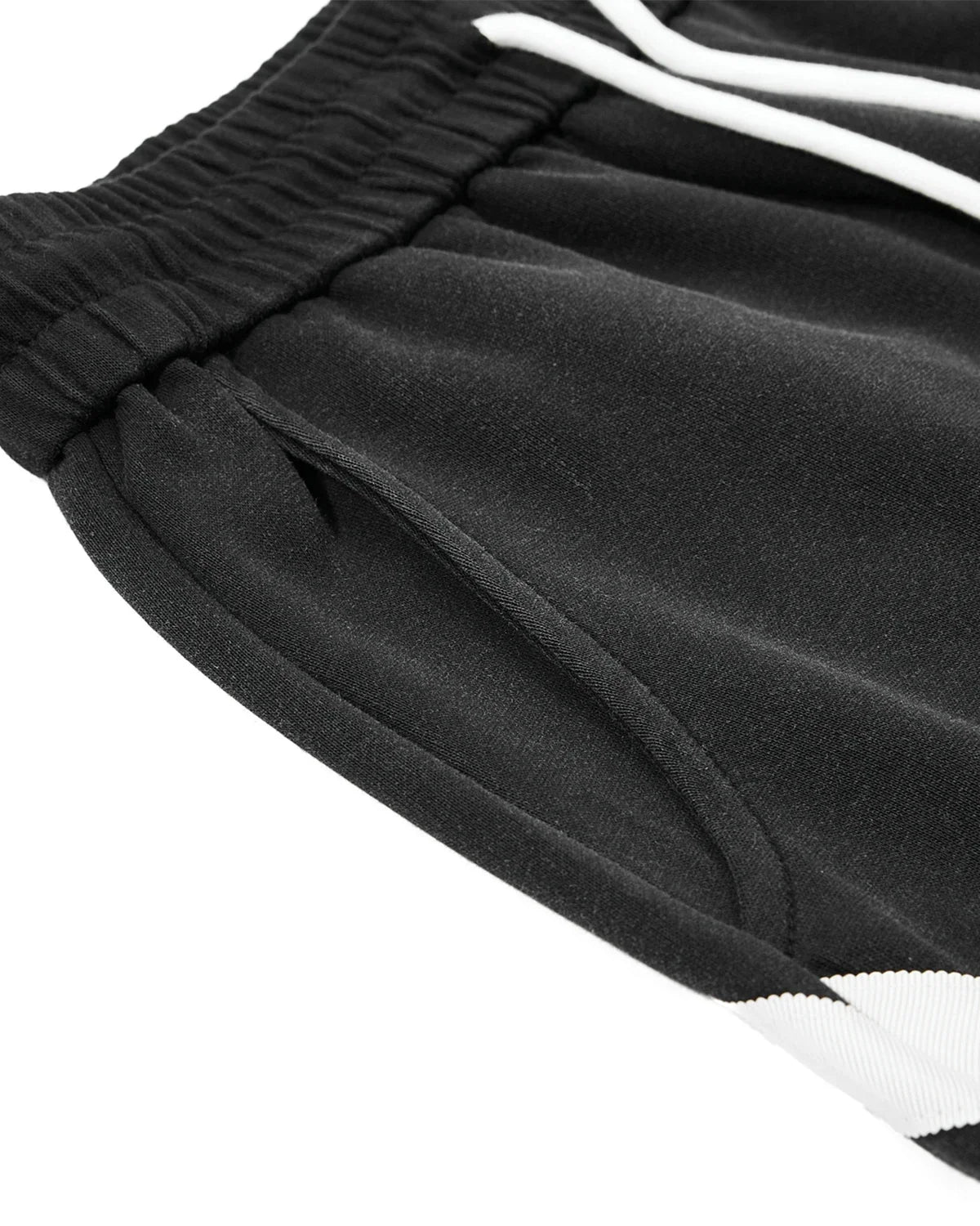 Washed Stripe Barrel Sweatpants