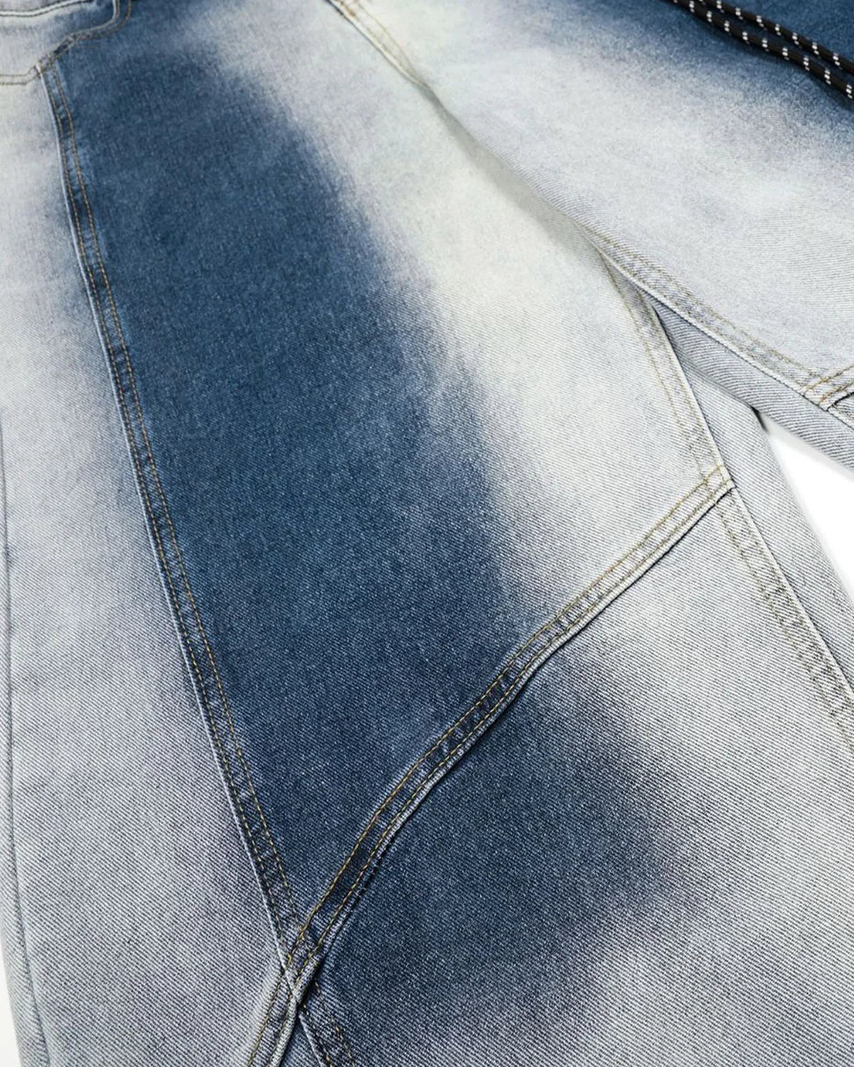 Monkey Wash Baggy Barrel Jeans