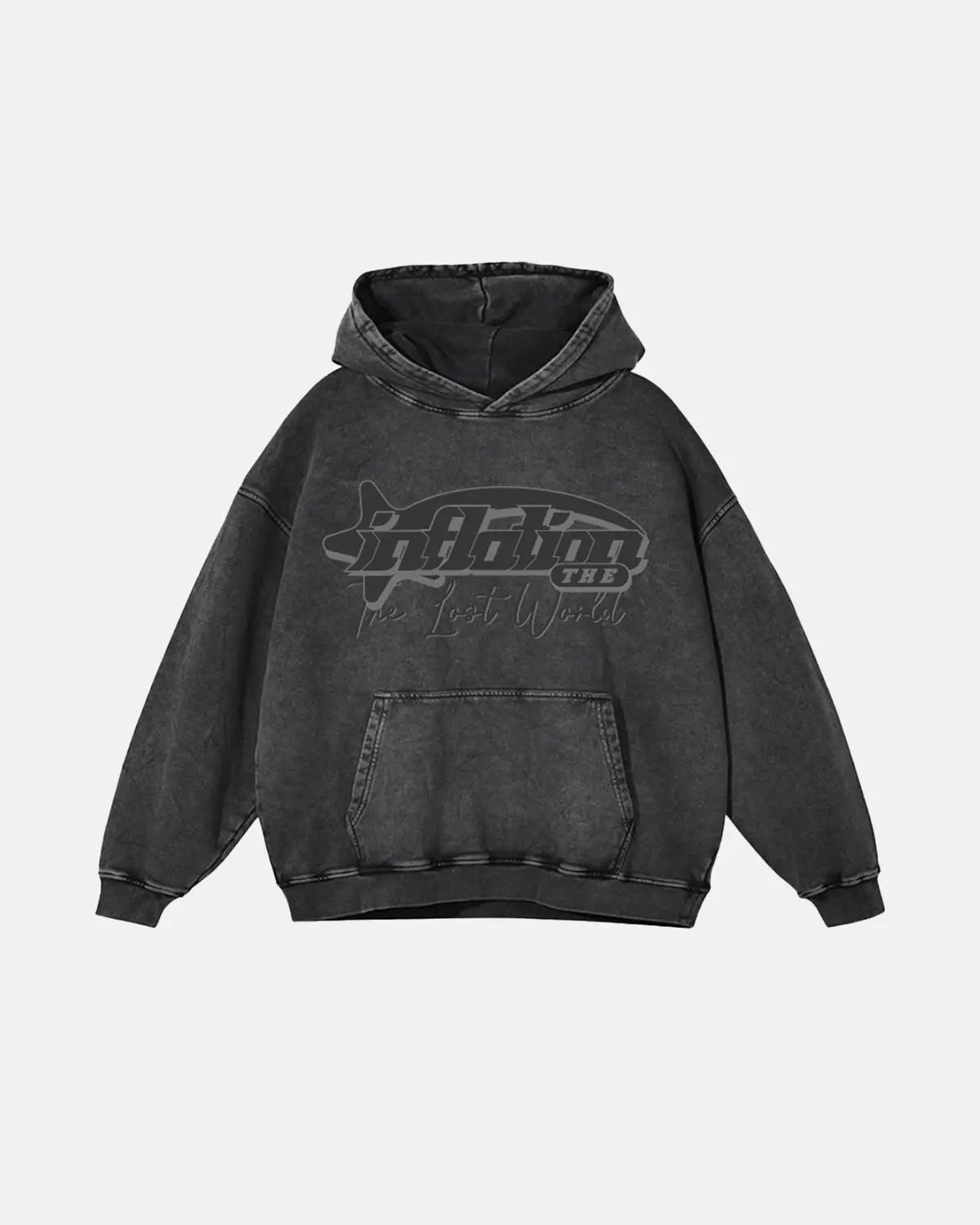 Graphic Washed Hoodies