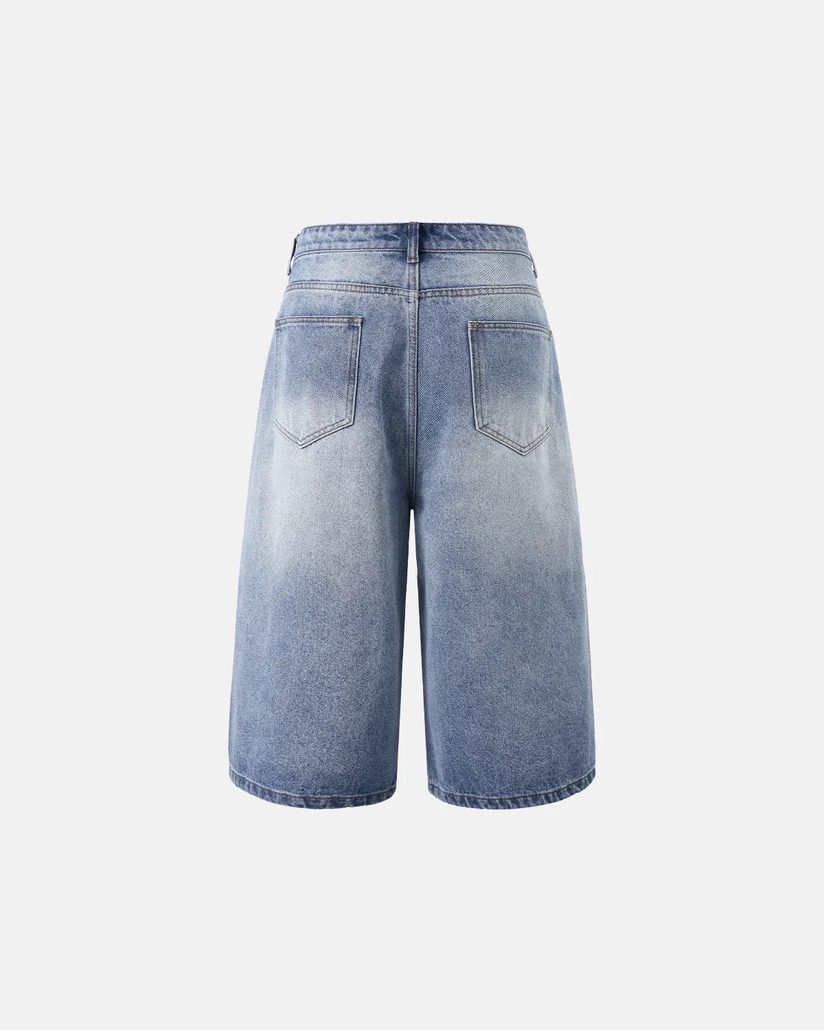 Washed Baggy Longline Jorts