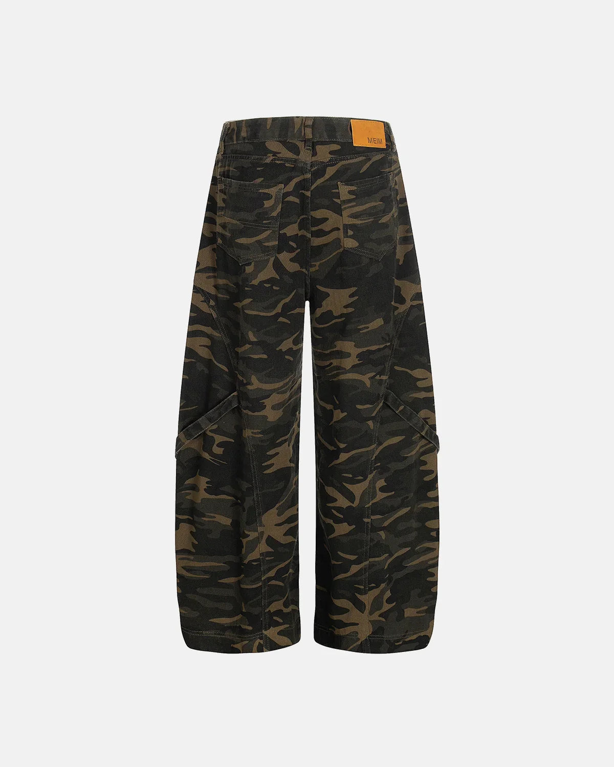 Multi-Pockets Barrel Camouflage Cargo Pants