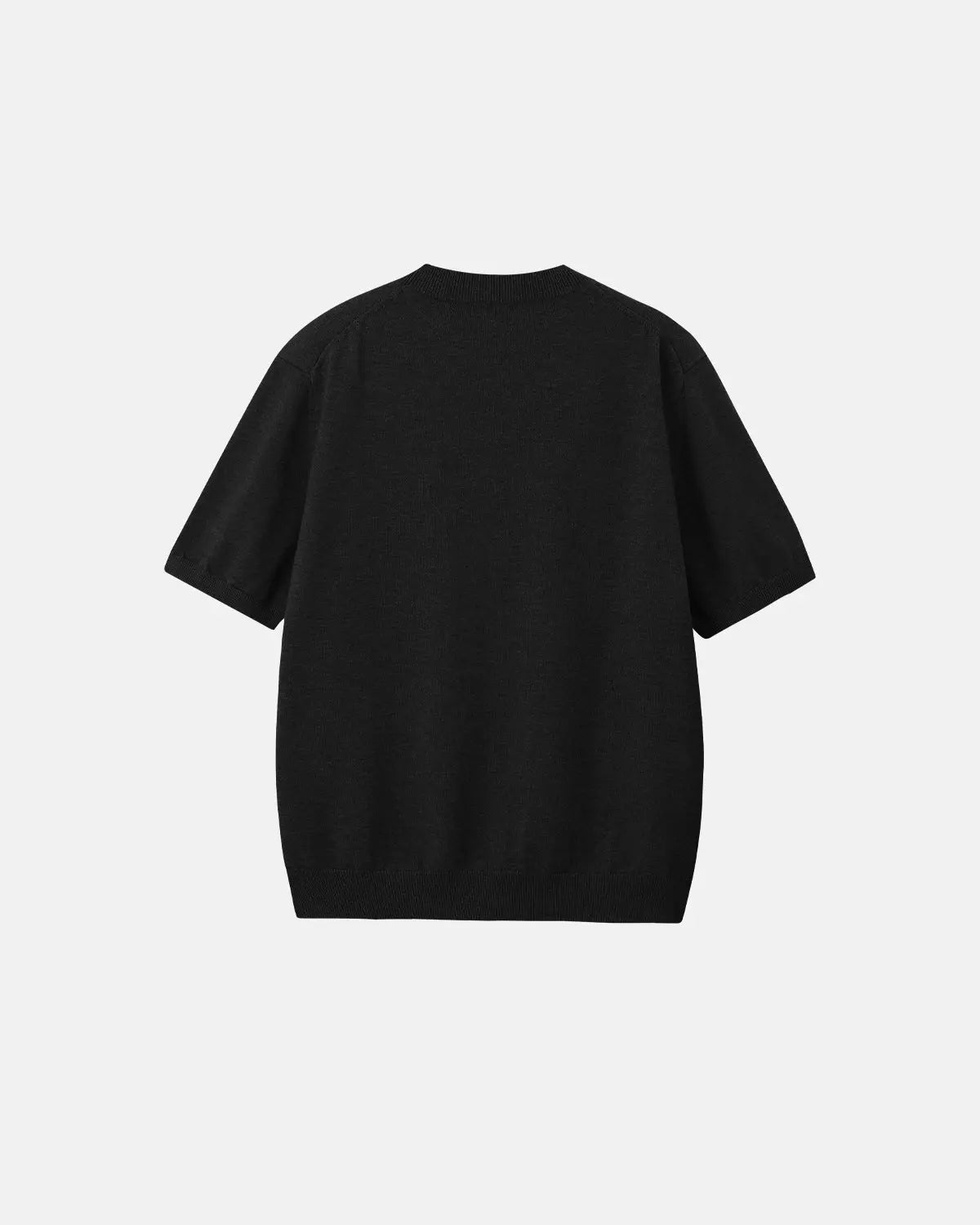 Knitwear Short-sleeved Crewneck Tee