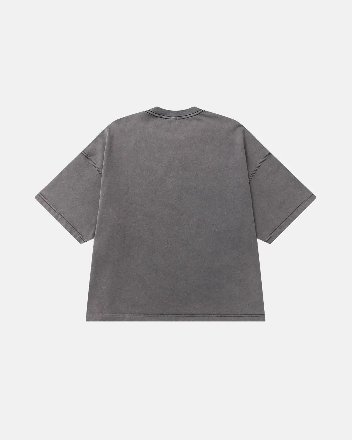 Boxy Script Graphic Washed T-Shirt
