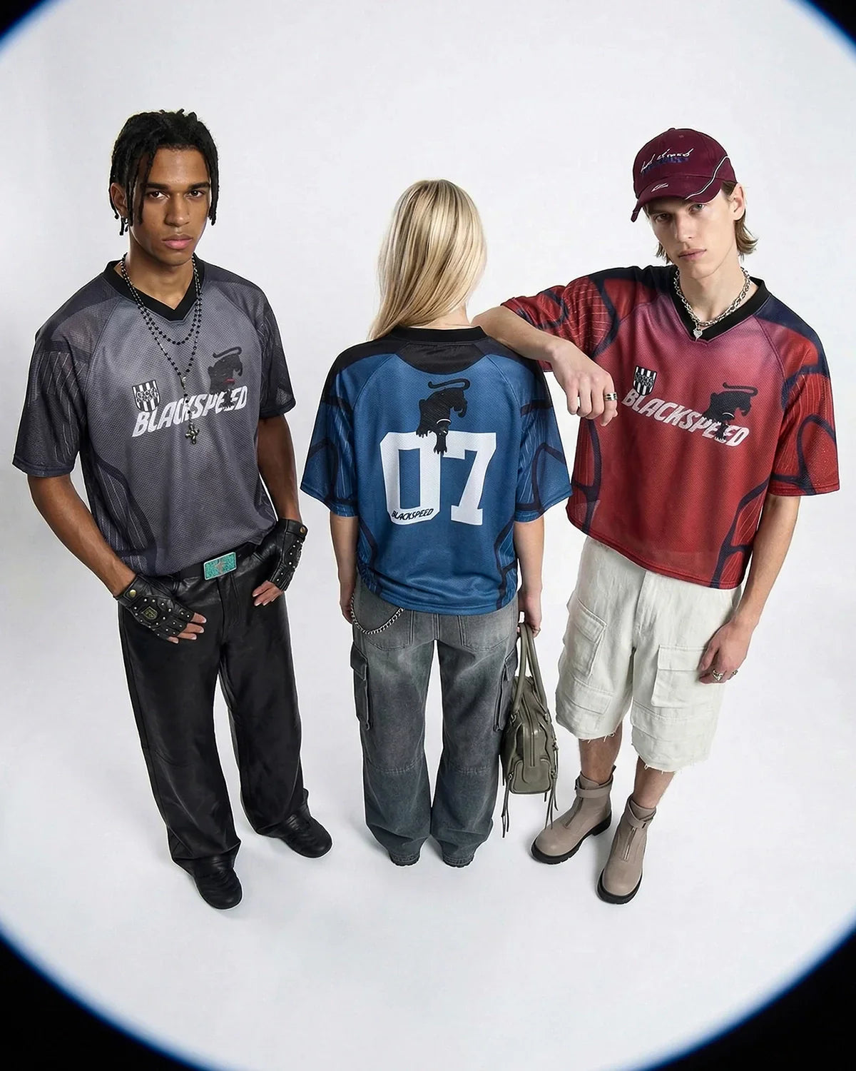 Athletic Panel Mesh Jersey