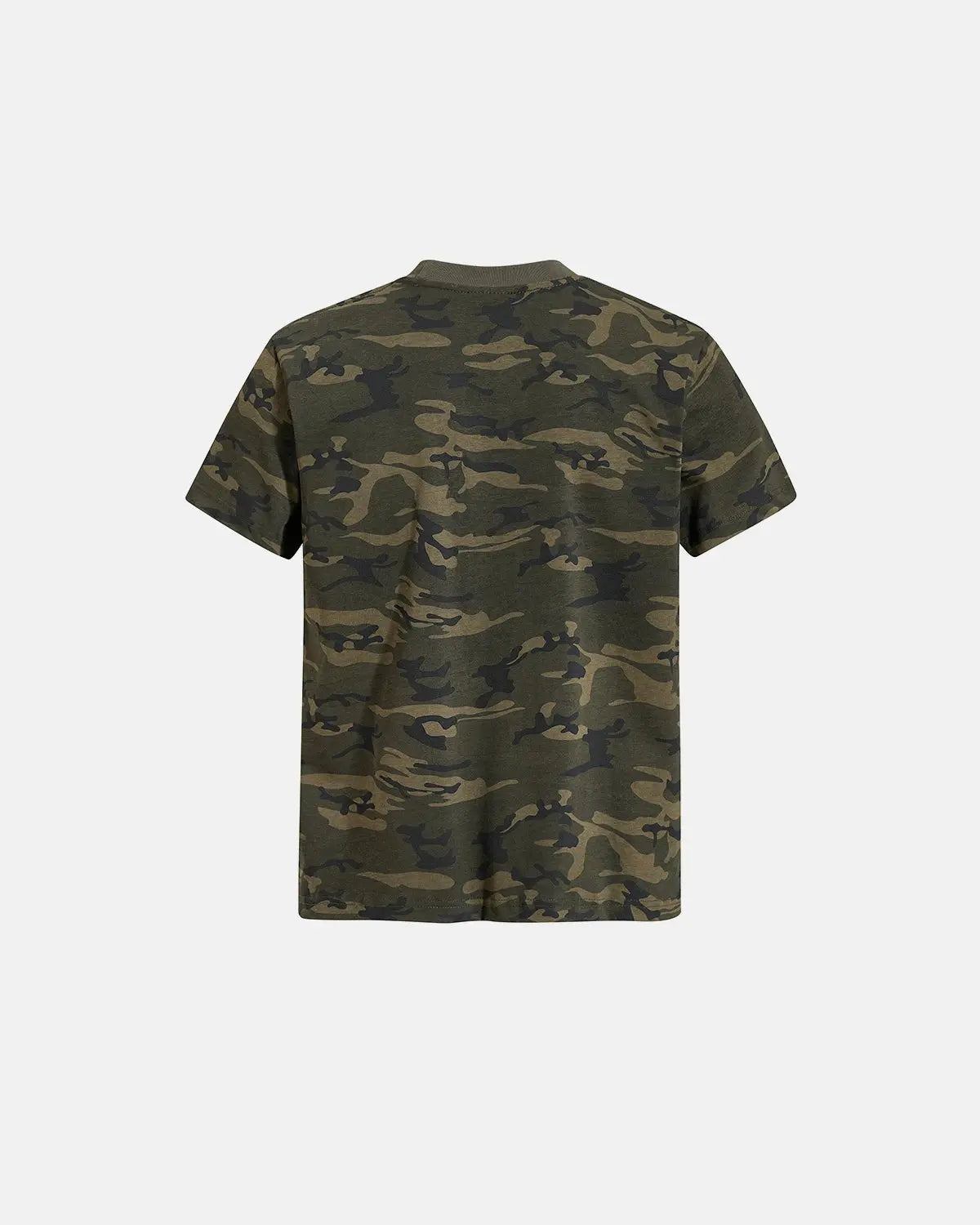 Camo Script Boxy T-Shirt
