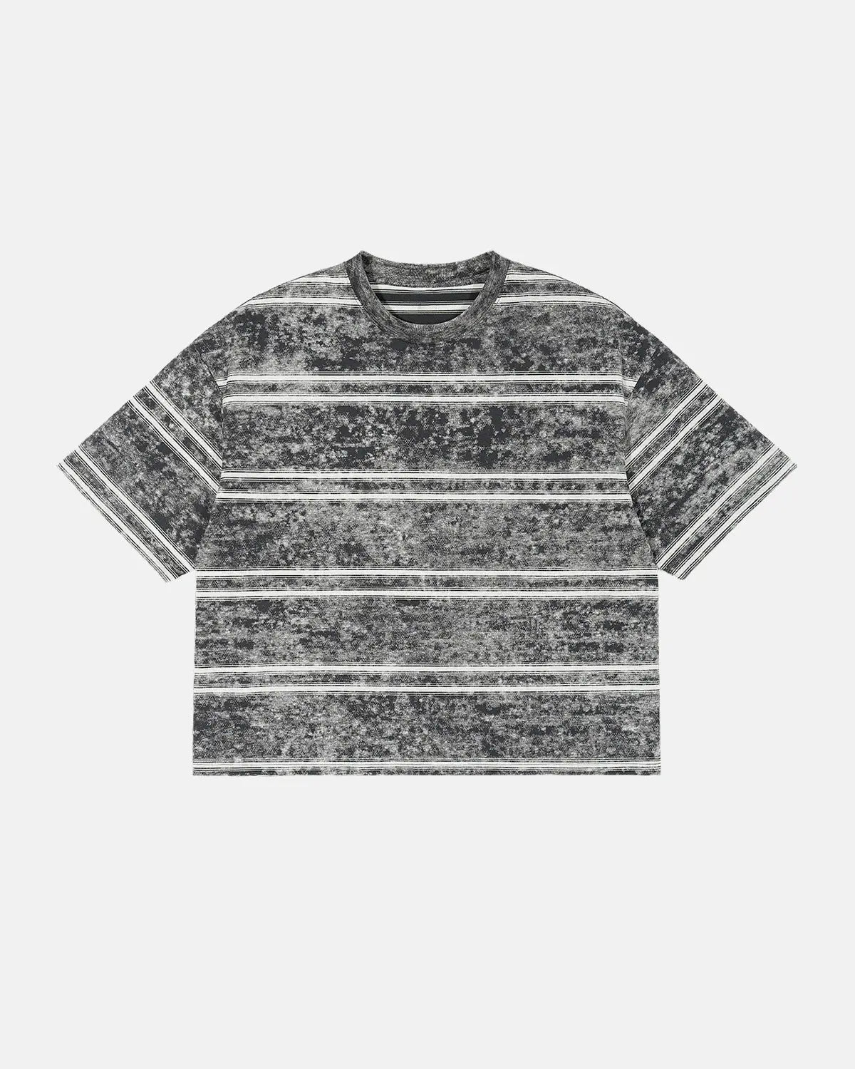 Vintage Washed Striped Boxy T-Shirt