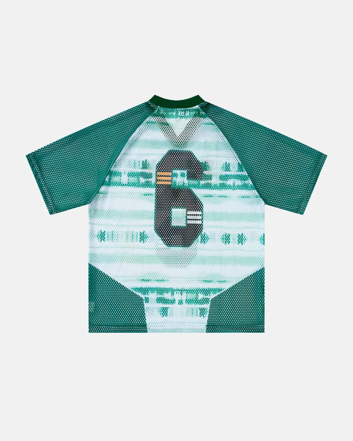 Colorblock Graphic Mesh Jersey