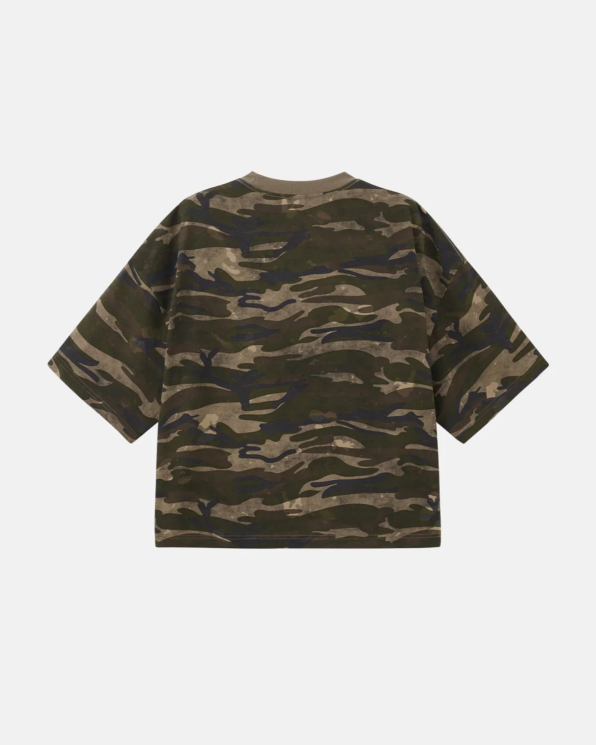 Camisetas holgadas de camuflaje