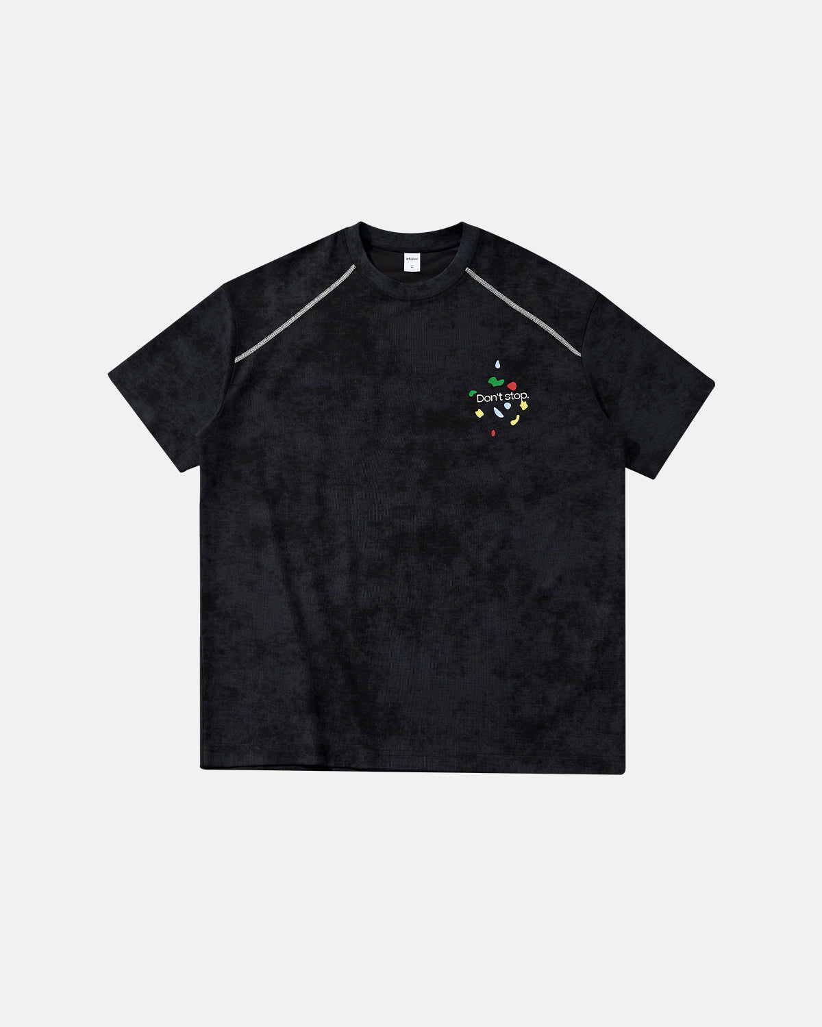 Snow Washed Puff Print T-Shirt