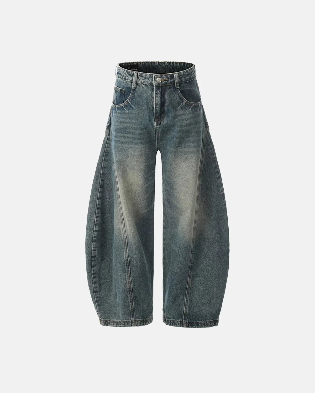 Retro Blue Supper Baggy Jeans