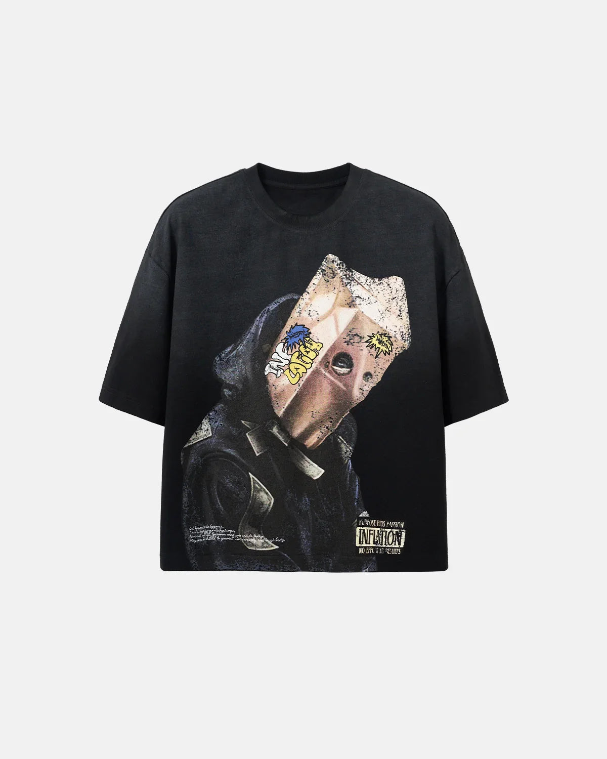 Washed Boxy Graphic Tees