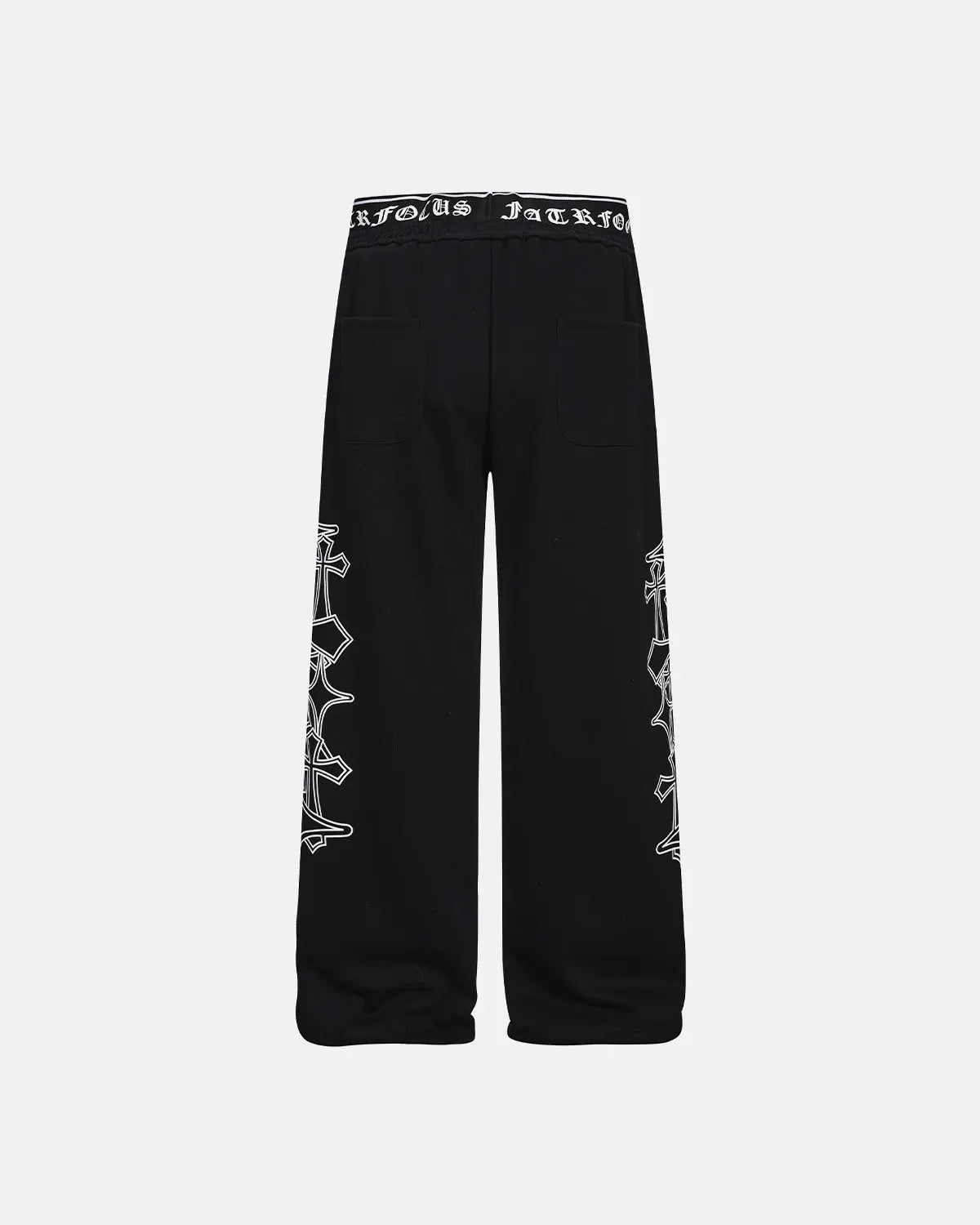 Gothic Layered Baggy Sweatpants
