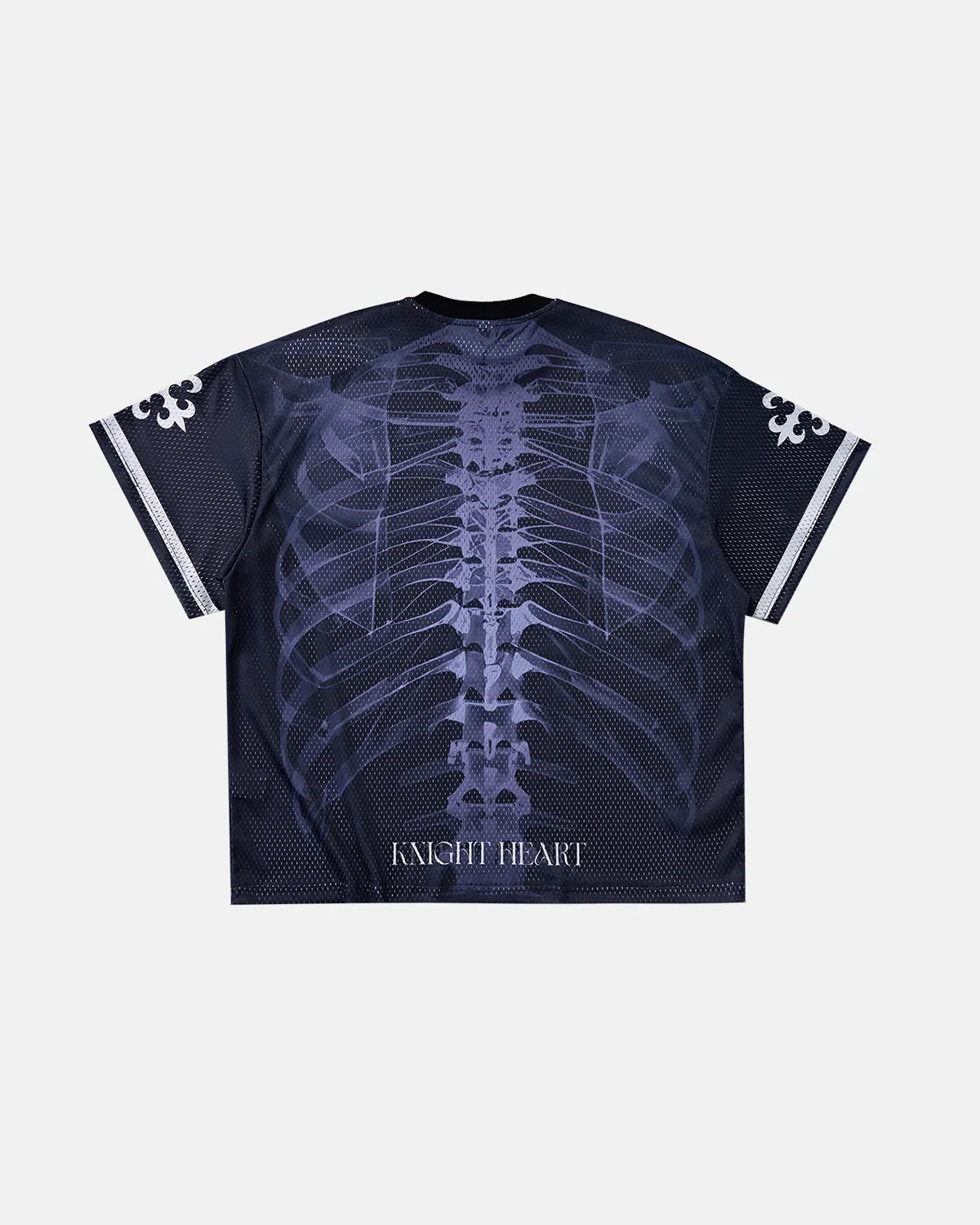 X-Ray Skeleton Graphic Mesh Jersey