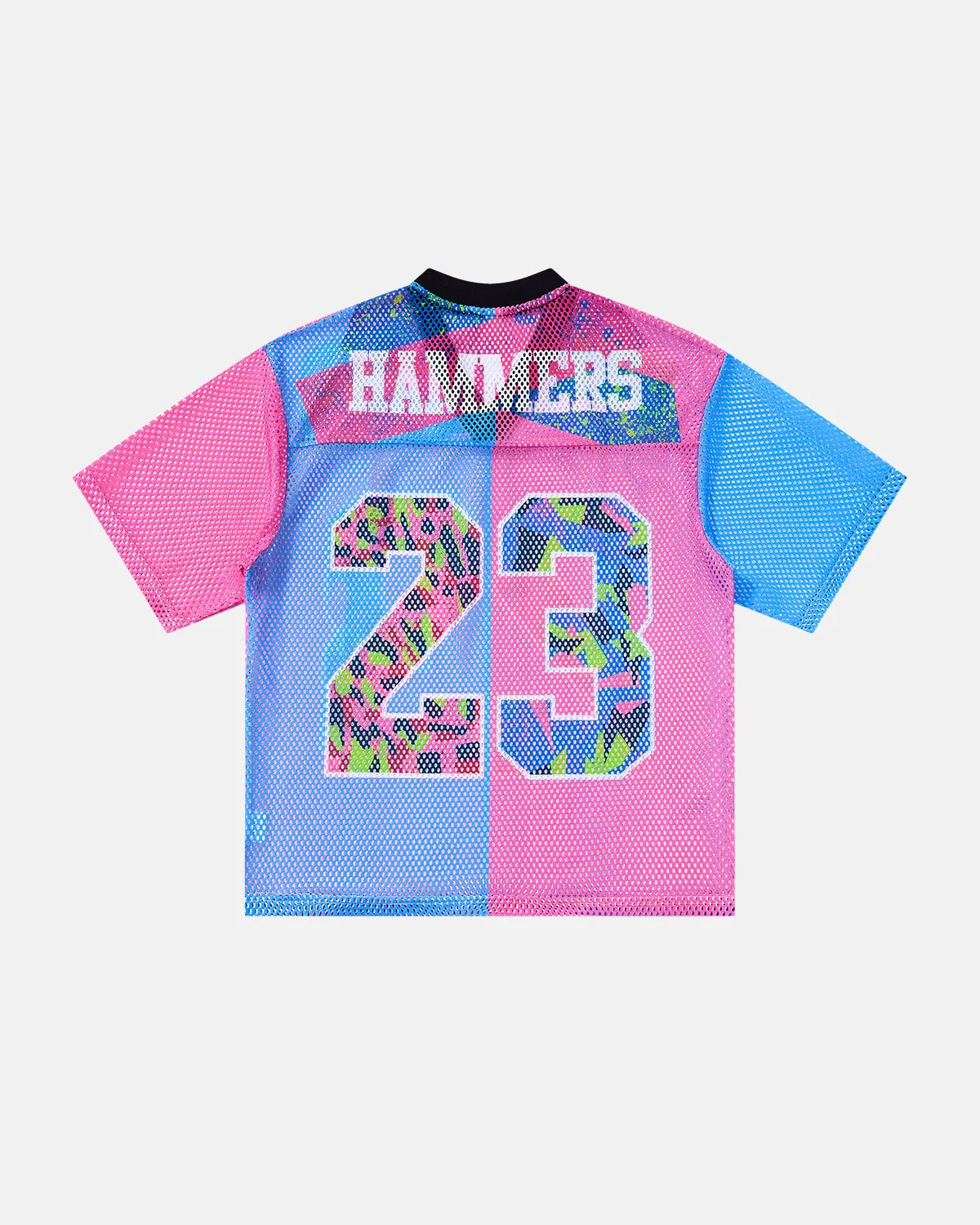 Camo Graphic Mesh Jersey Tee