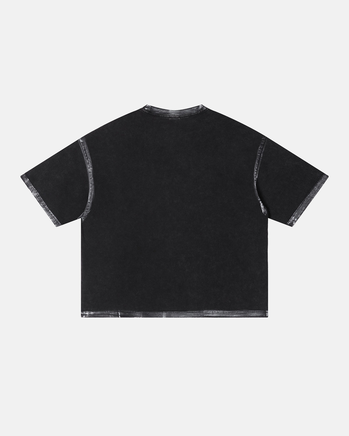 T-shirt ample épais effet délavé