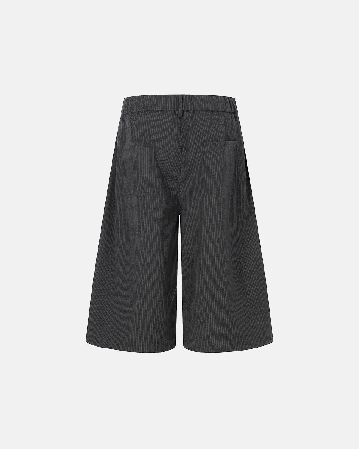 Pinstripe Stud Detail Tailored Shorts
