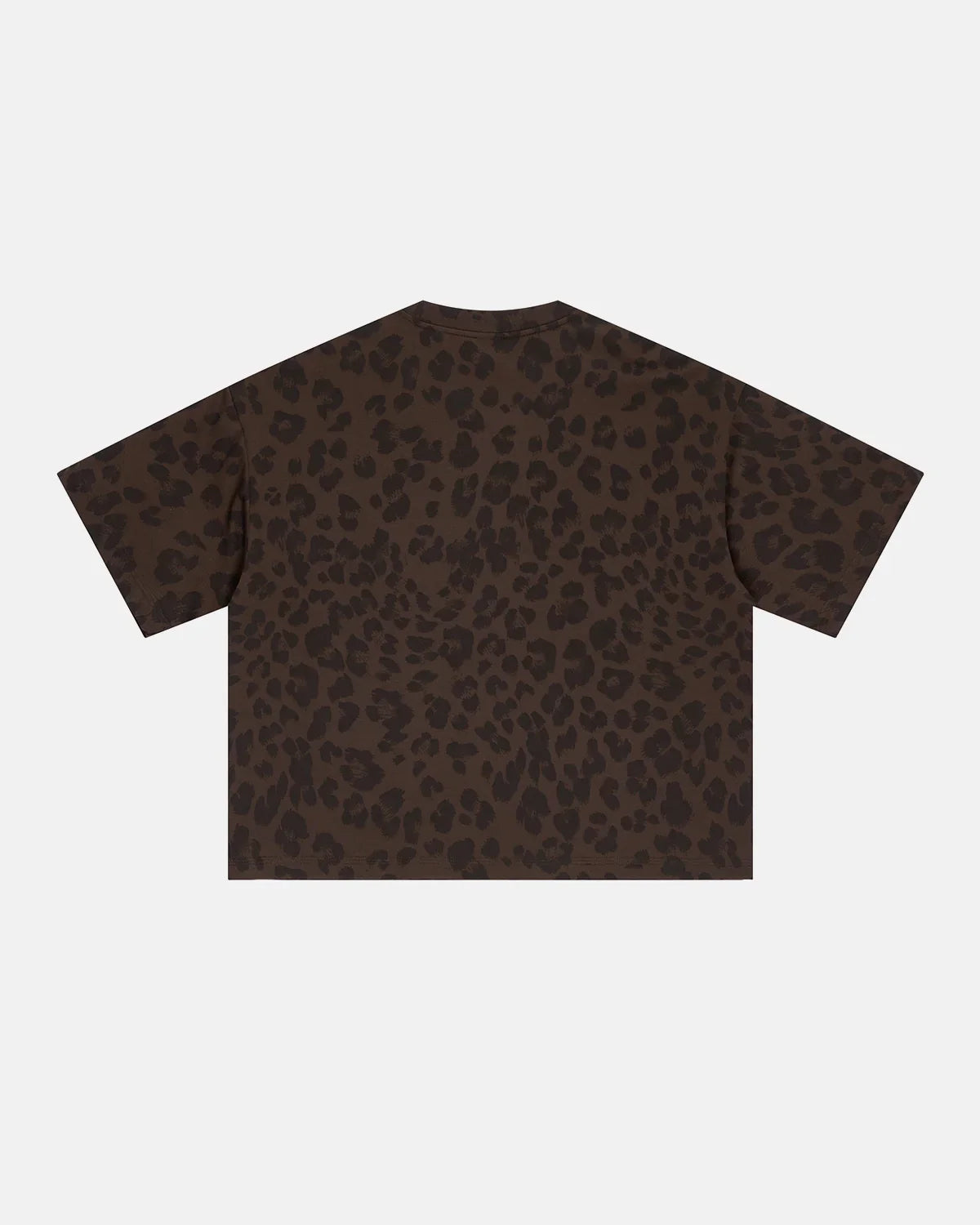 Leopard Print Boxy T-Shirt