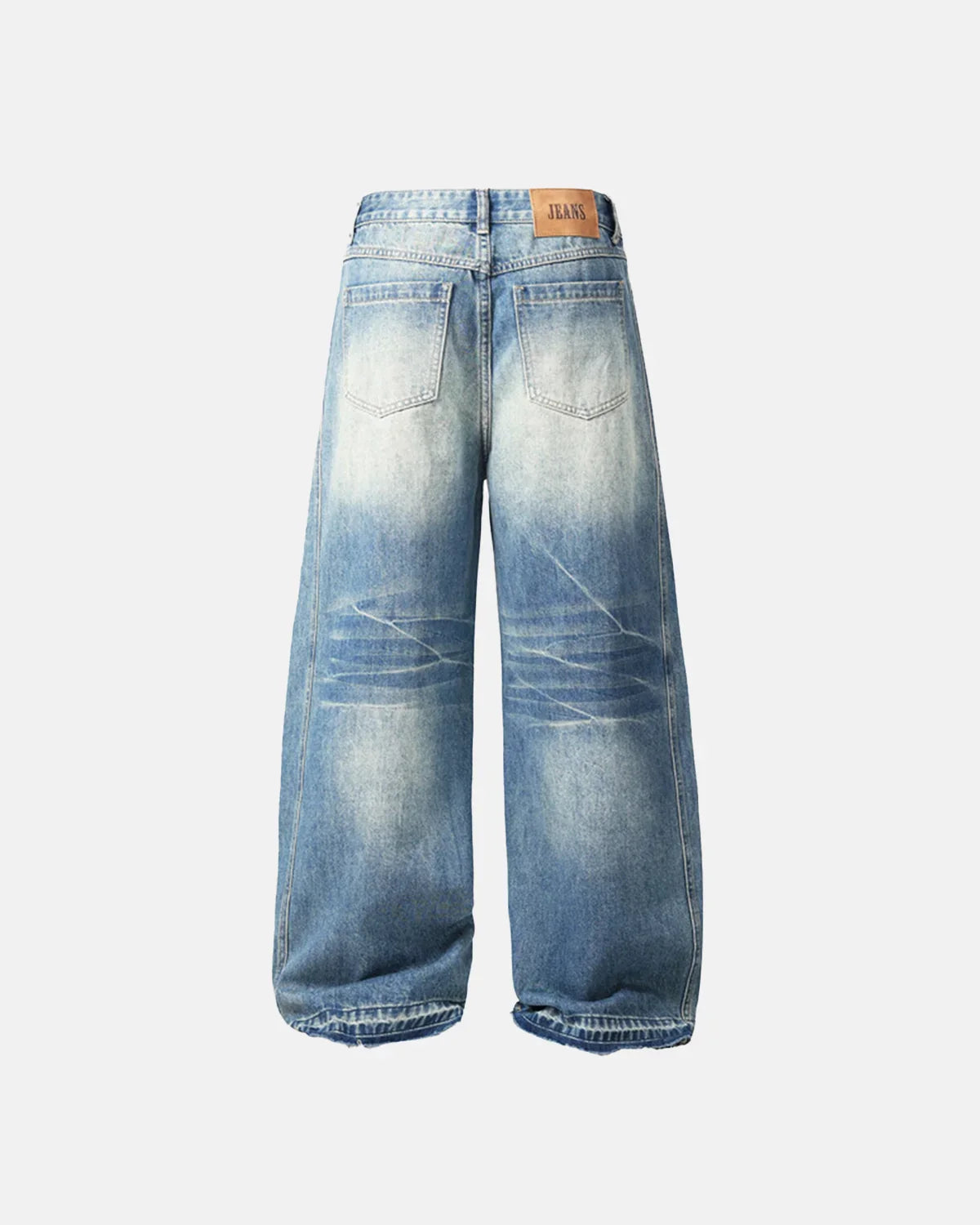 Washed Baggy Jeans