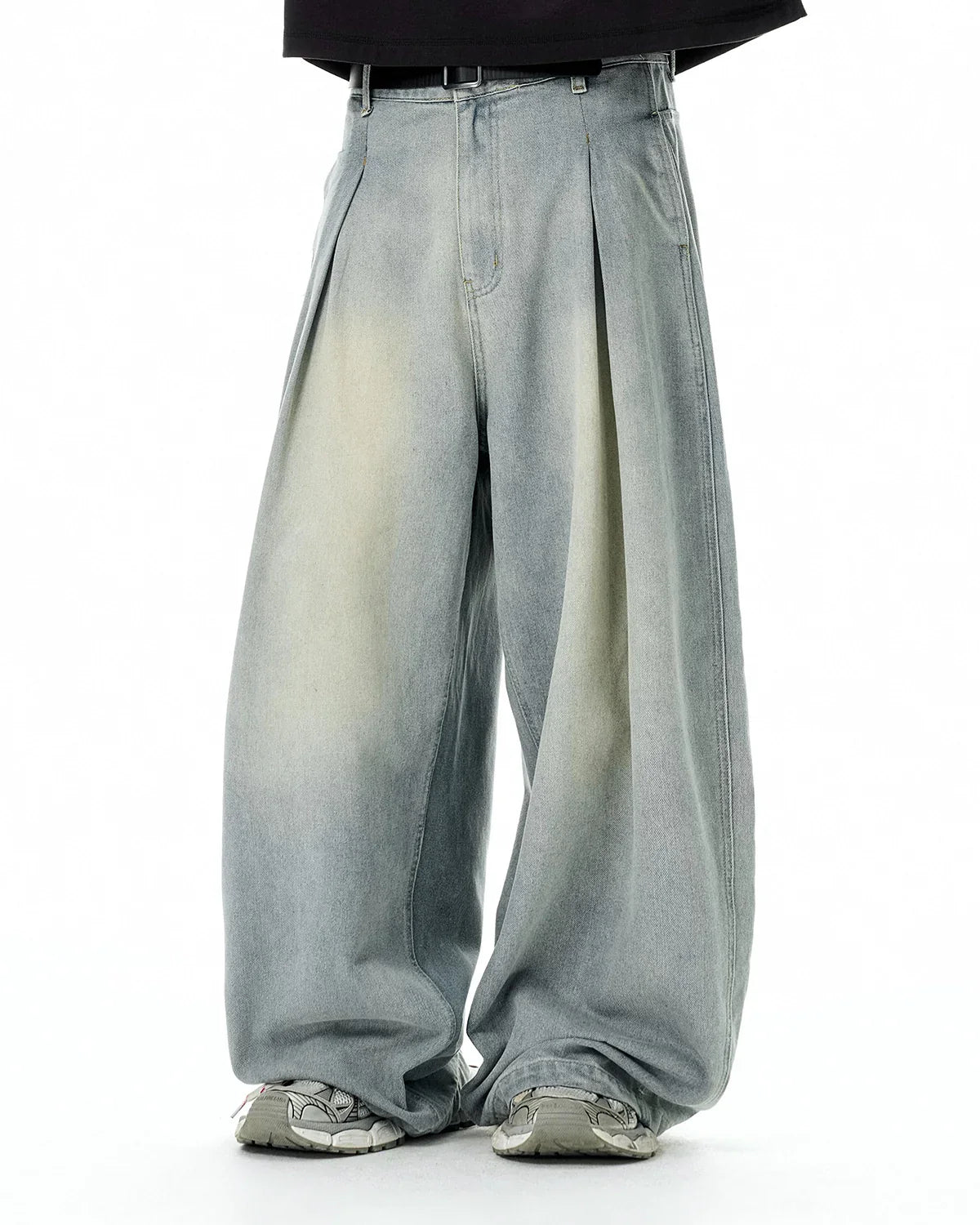 Acid Washed Super Baggy Jeans