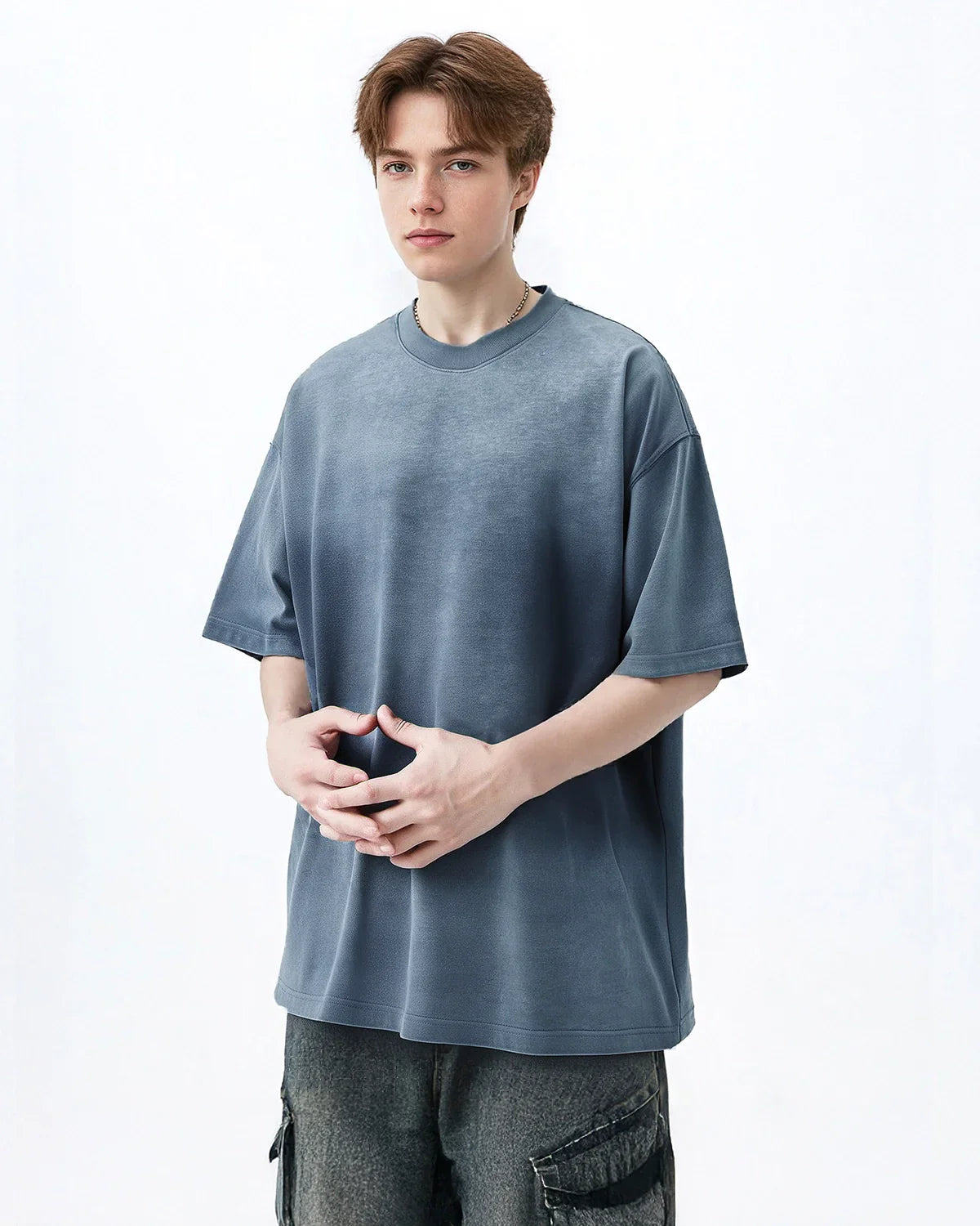 Oversized Monkey Acid Wash Tee