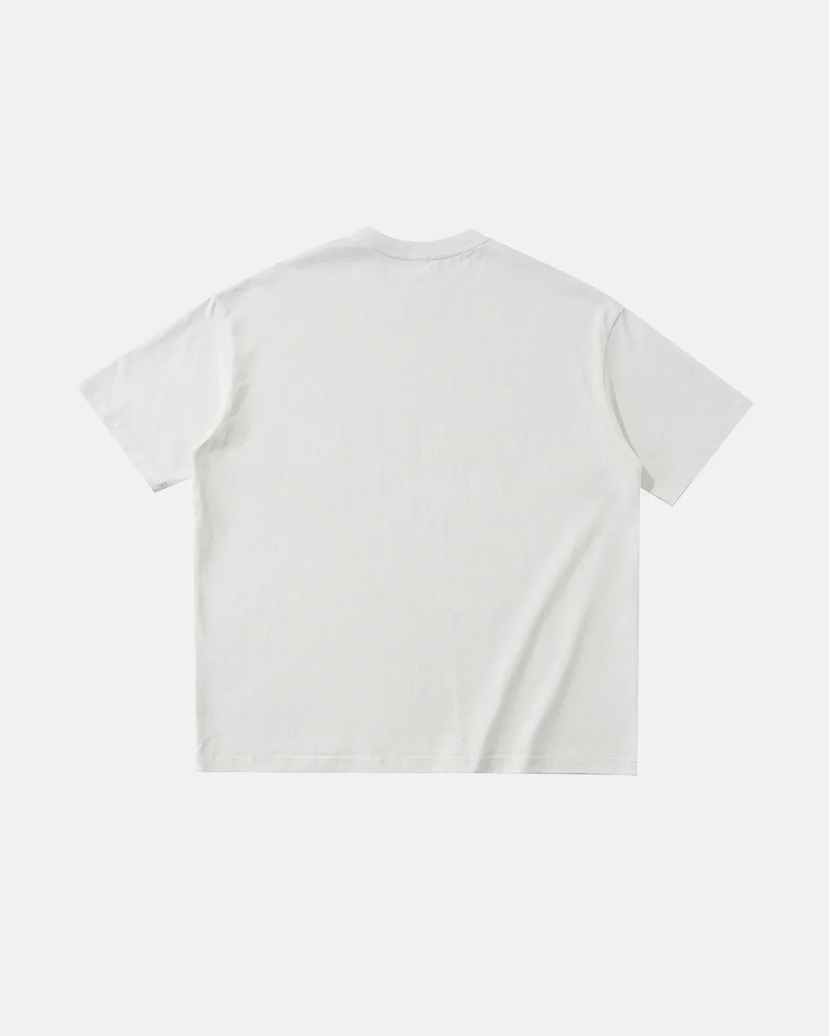 Dual-Effect Graphic Heavyweight Tshirt
