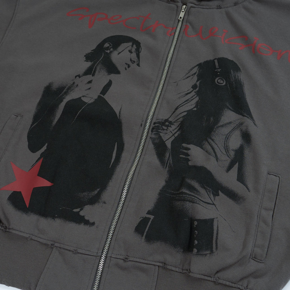 Madxmarx Spectra Vision Graphic Zip-Up Hoodie
