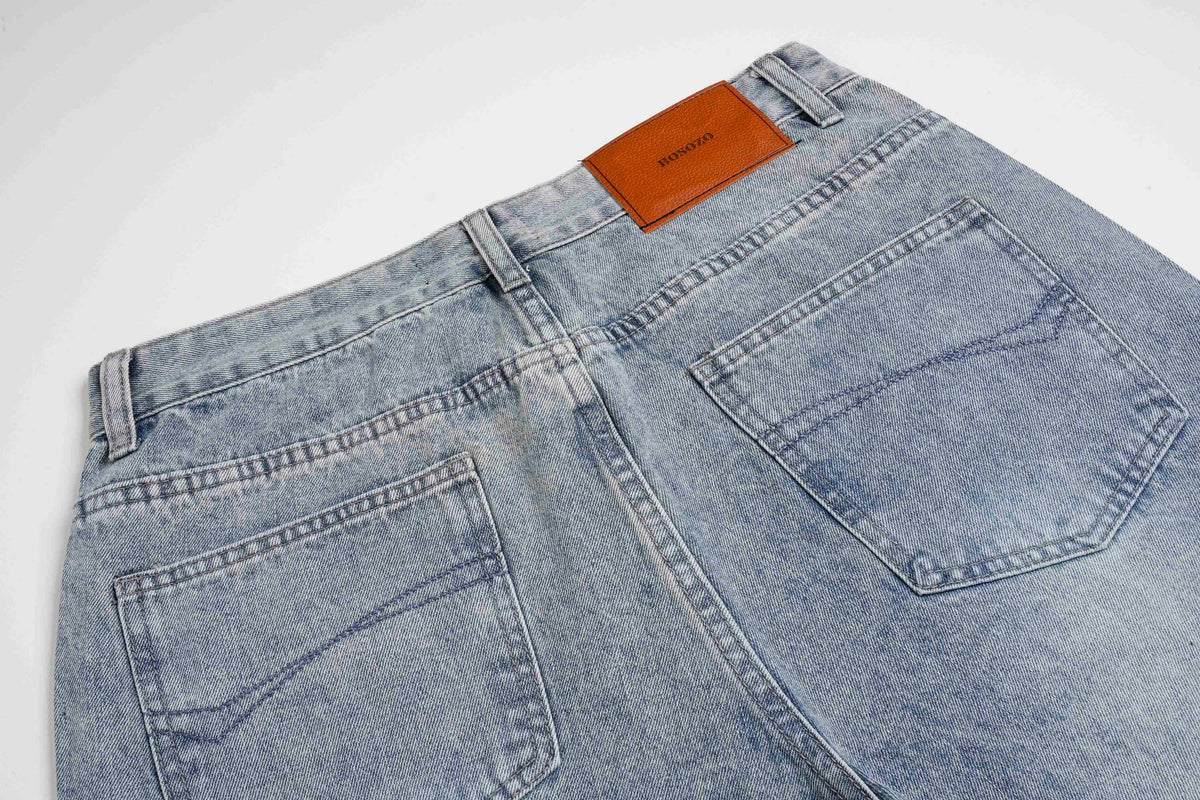 Madxmarx “Jeans de pierna ancha con lavado Stardust”