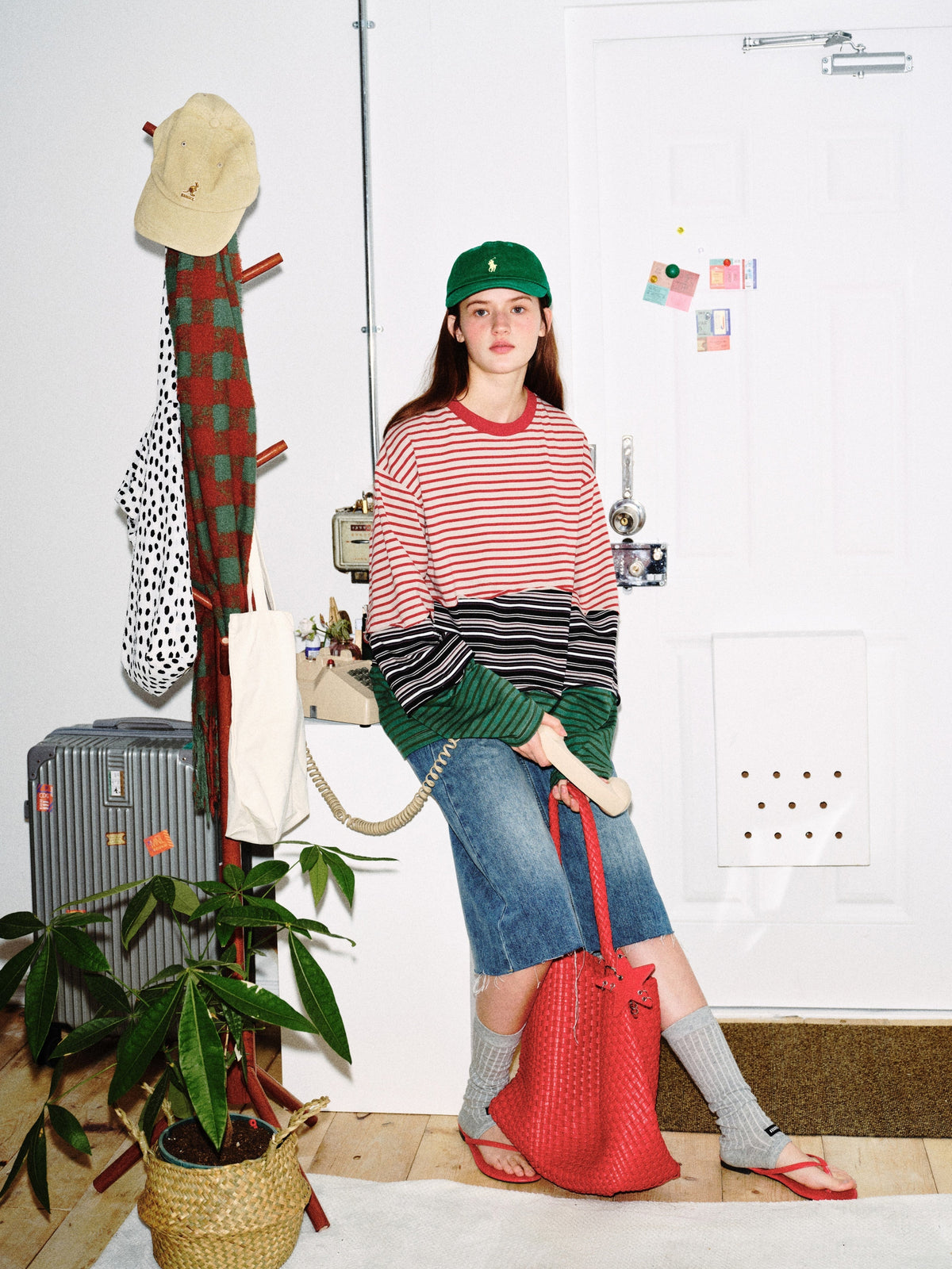 Madxmarx Striped Long Sleeve Tee