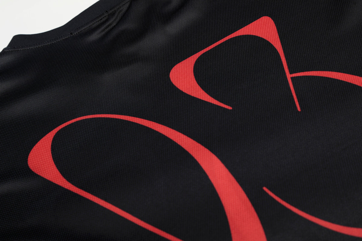 Madxmarx Abstract Portrait Mesh Jersey