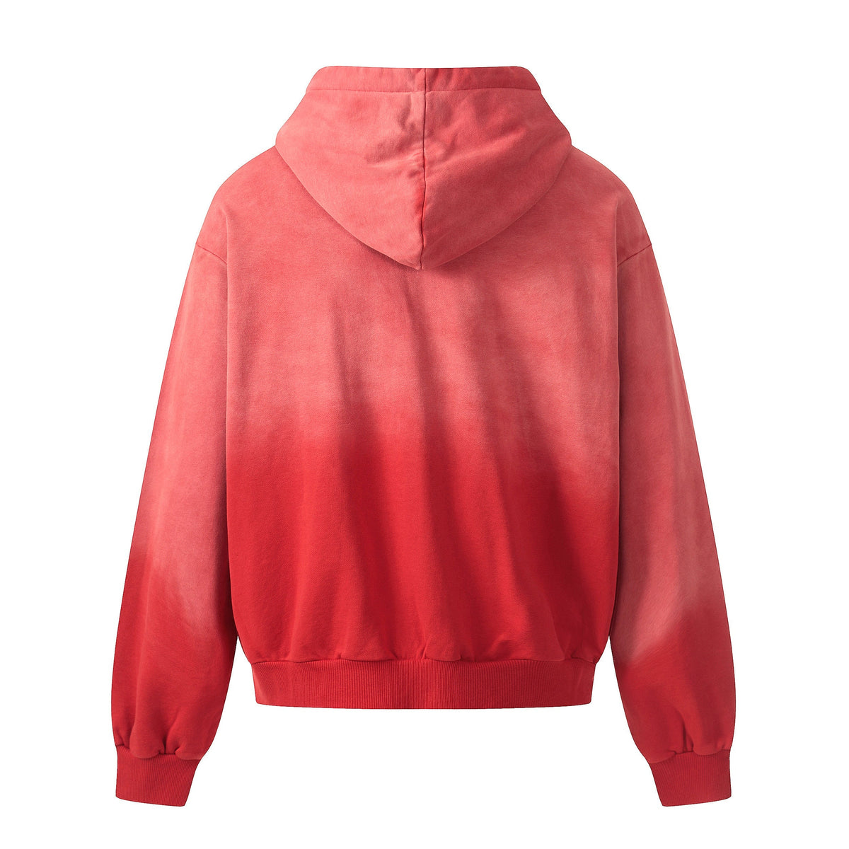 Madxmarx Gradient Graphic Zip-Up Hoodie