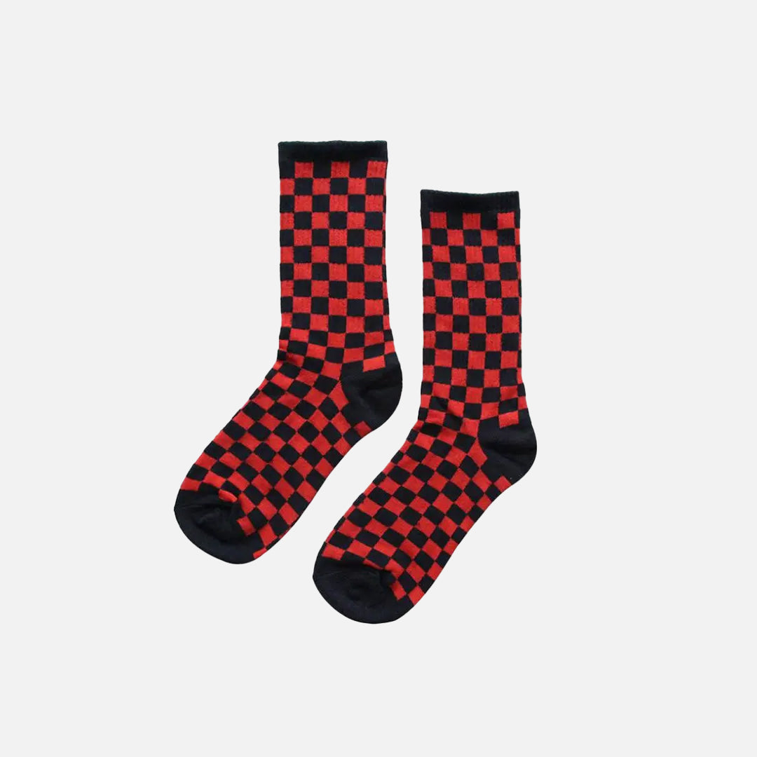 Checkered Vintage Y2K Socks