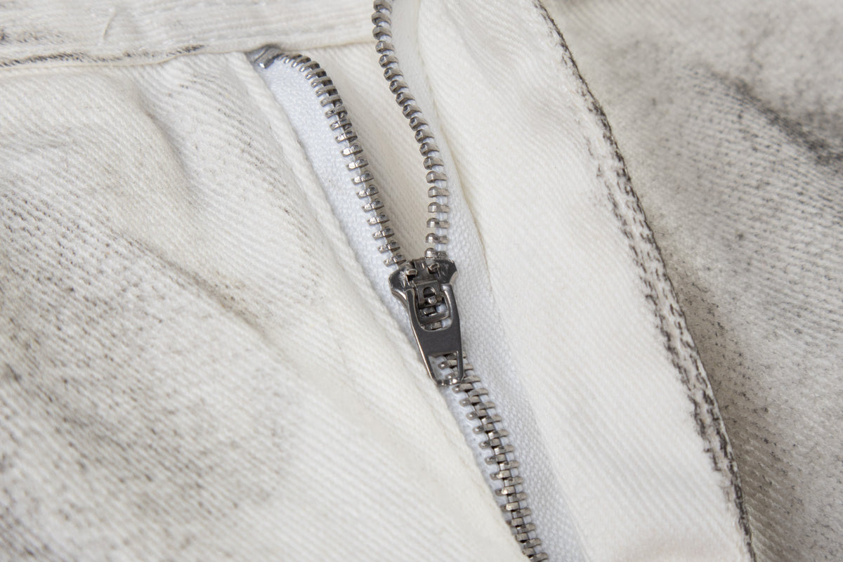 Madxmarx Multi-Pocket Washed Cargo Jeans