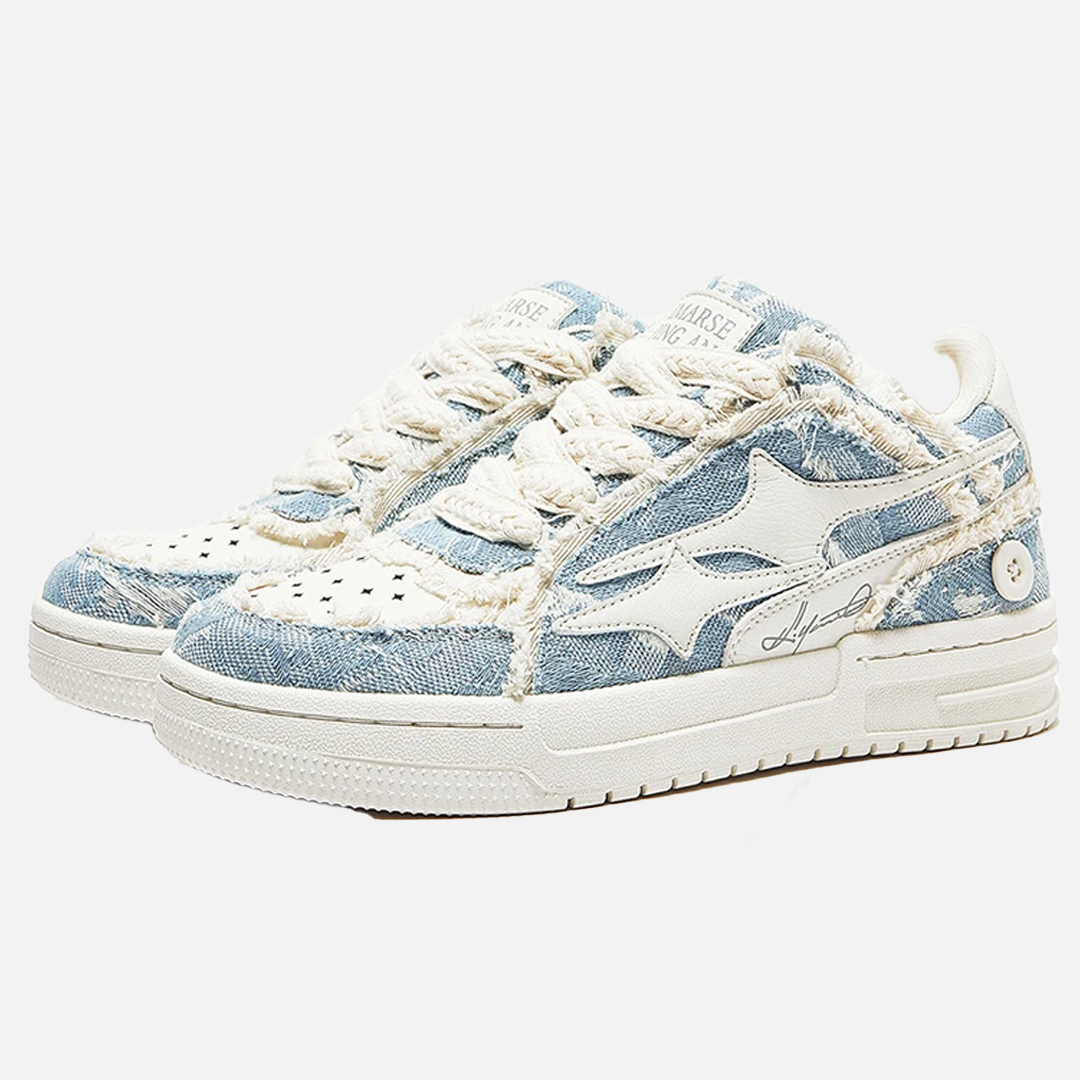 Starryclimb Embroidery Star Skate Shoes