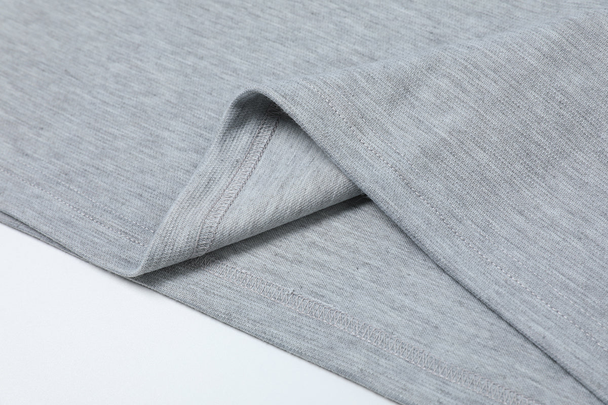 Madxmarx “Asym Cut” Sculpted Short-Sleeve Tee
