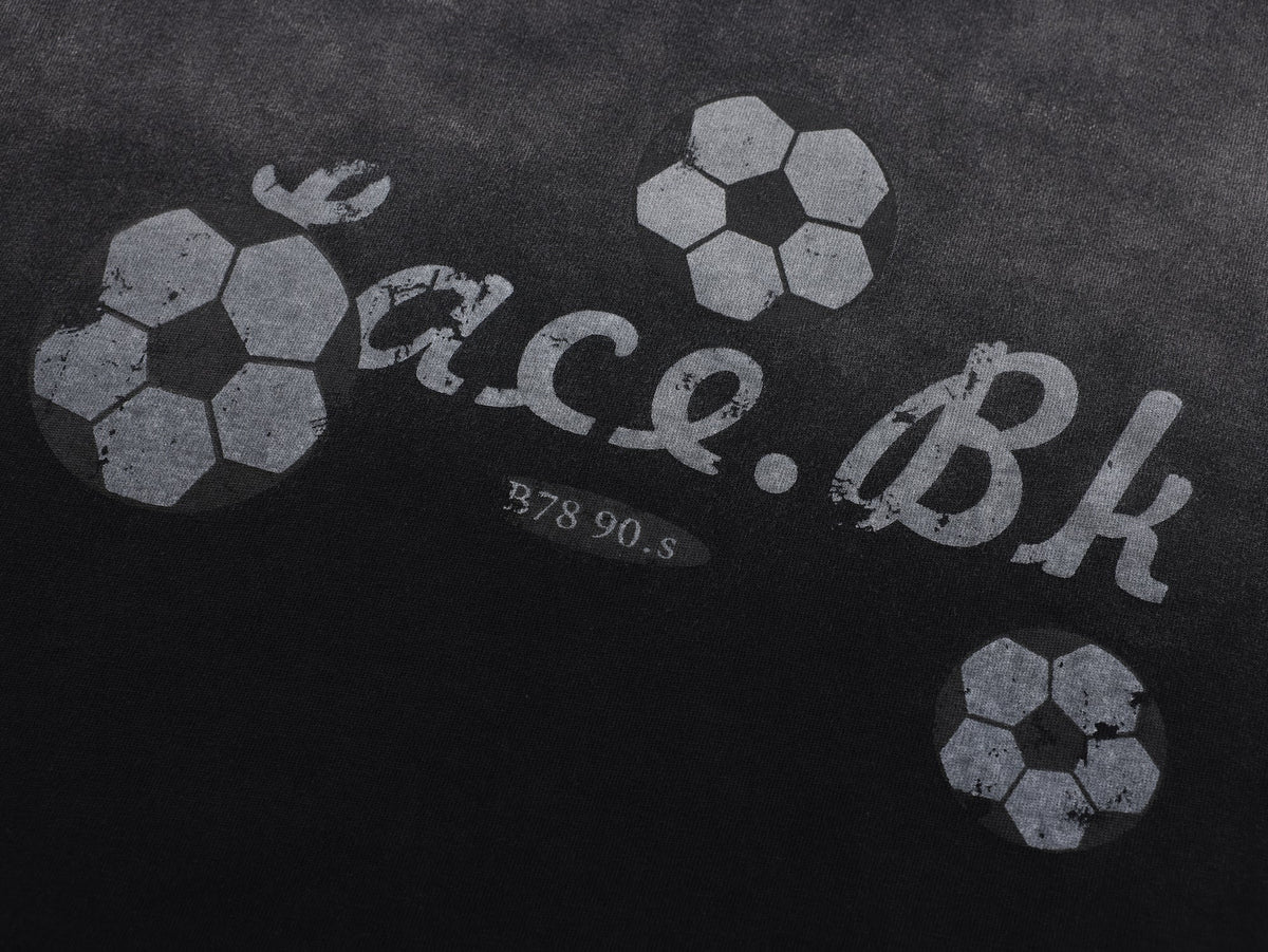 Madxmarx Gradient Soccer Graphic Long-Sleeve Tee