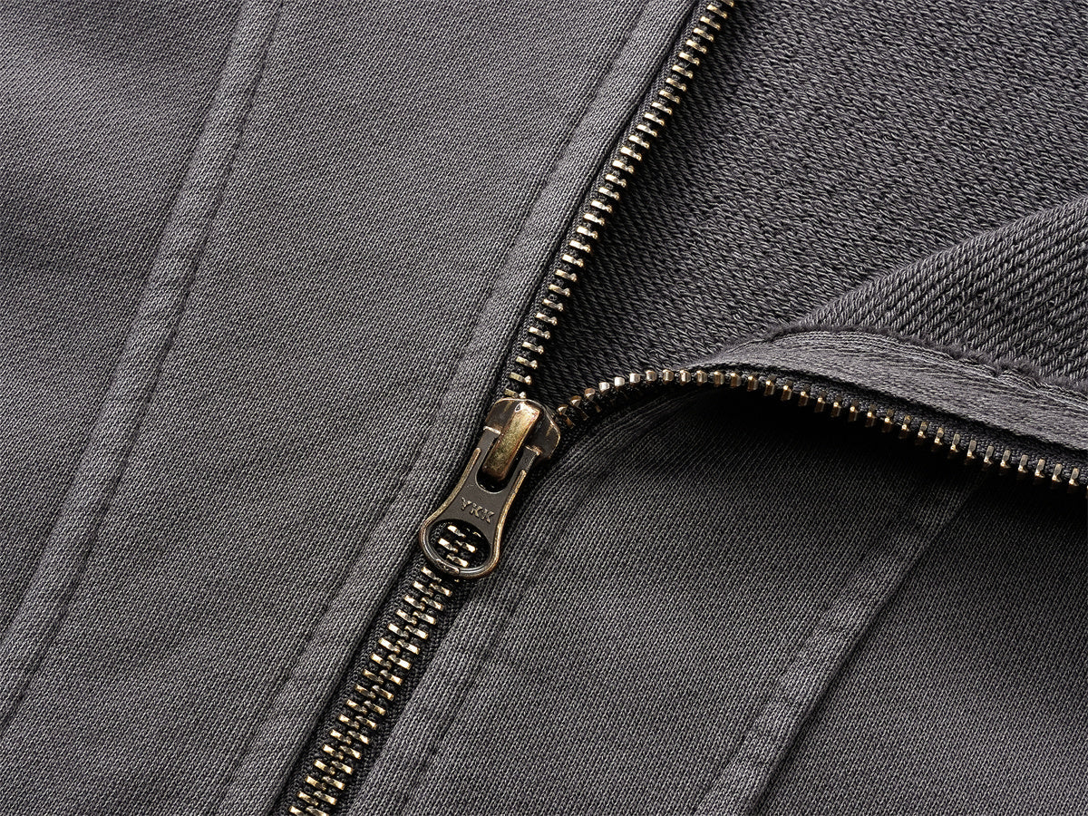 Madxmarx Curved-Seam Full-Zip Hoodie