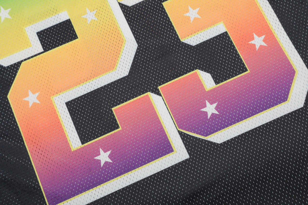 Madxmarx Rainbow Number Jersey Top