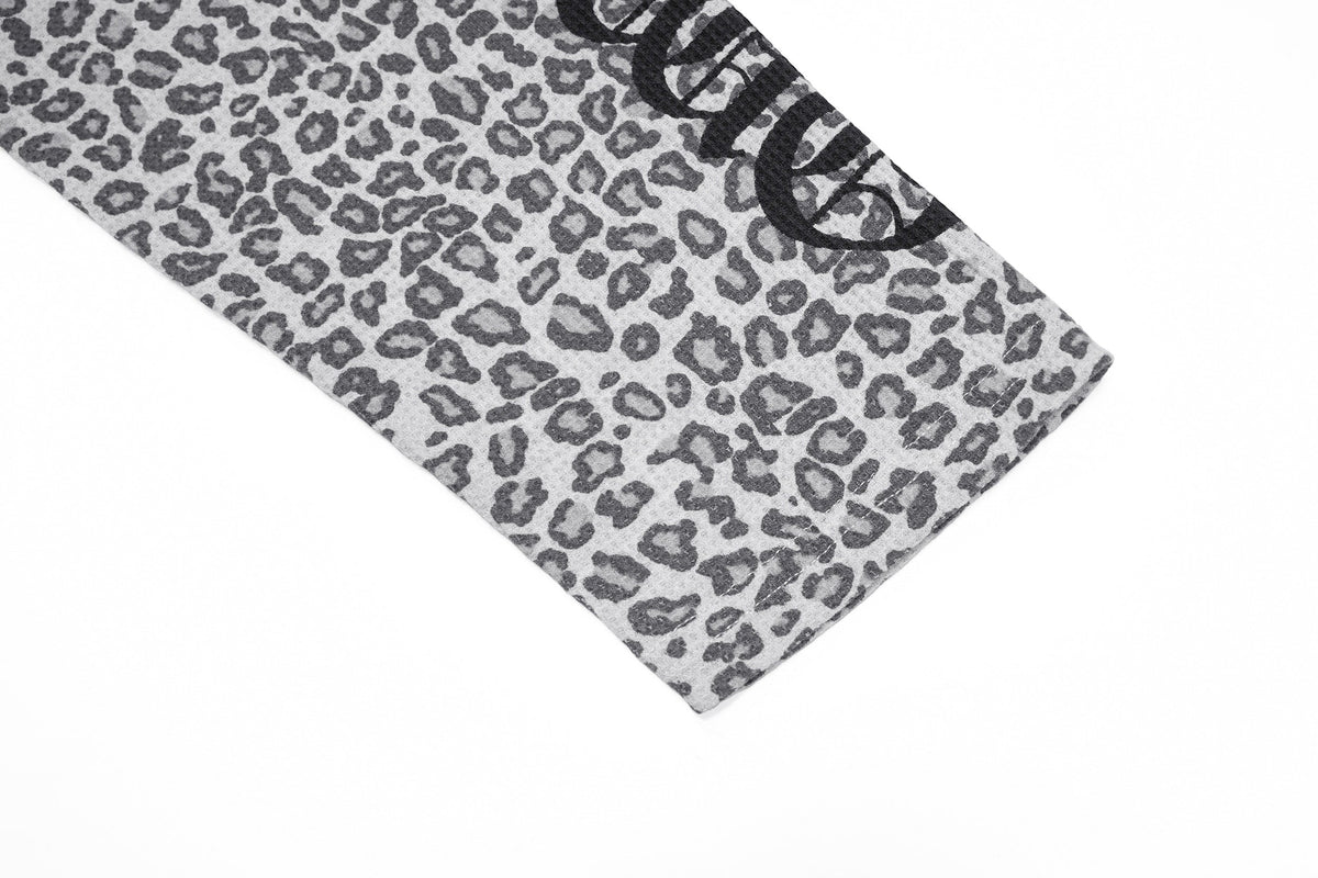 Madxmarx Leopard Sleeve 09 Graphic Long Sleeve Tee