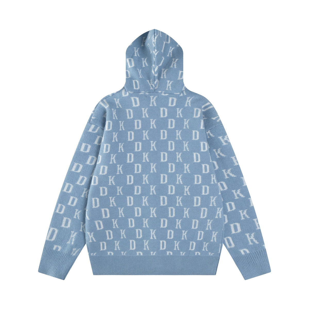 Madxmarx DK Allover Knit Zip Hoodie