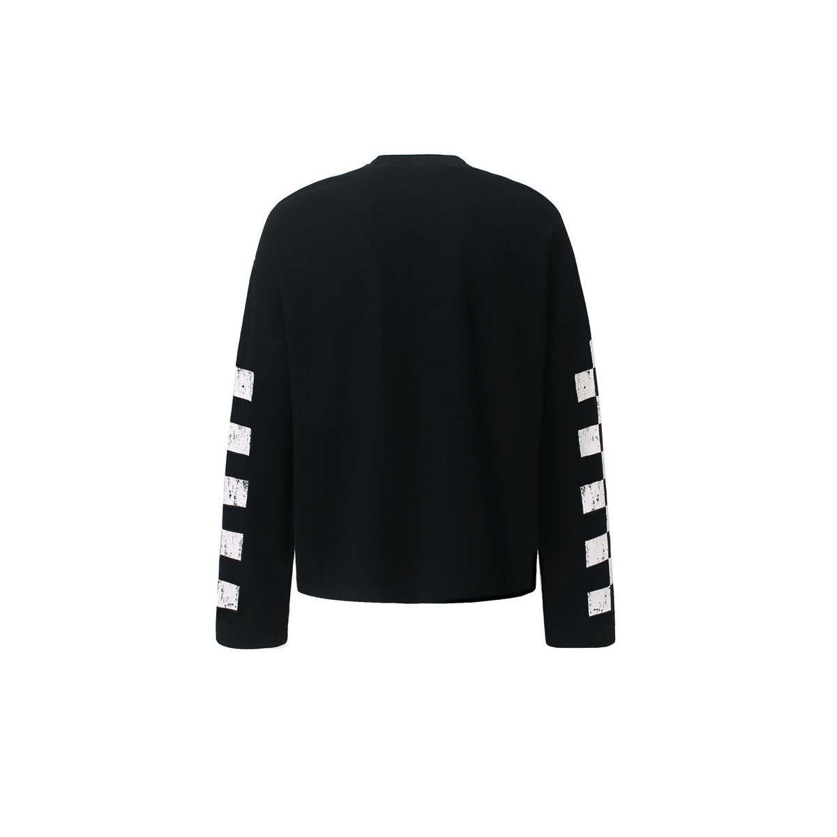 Madxmarx Vintage Racing Horse Waffle Long Sleeve