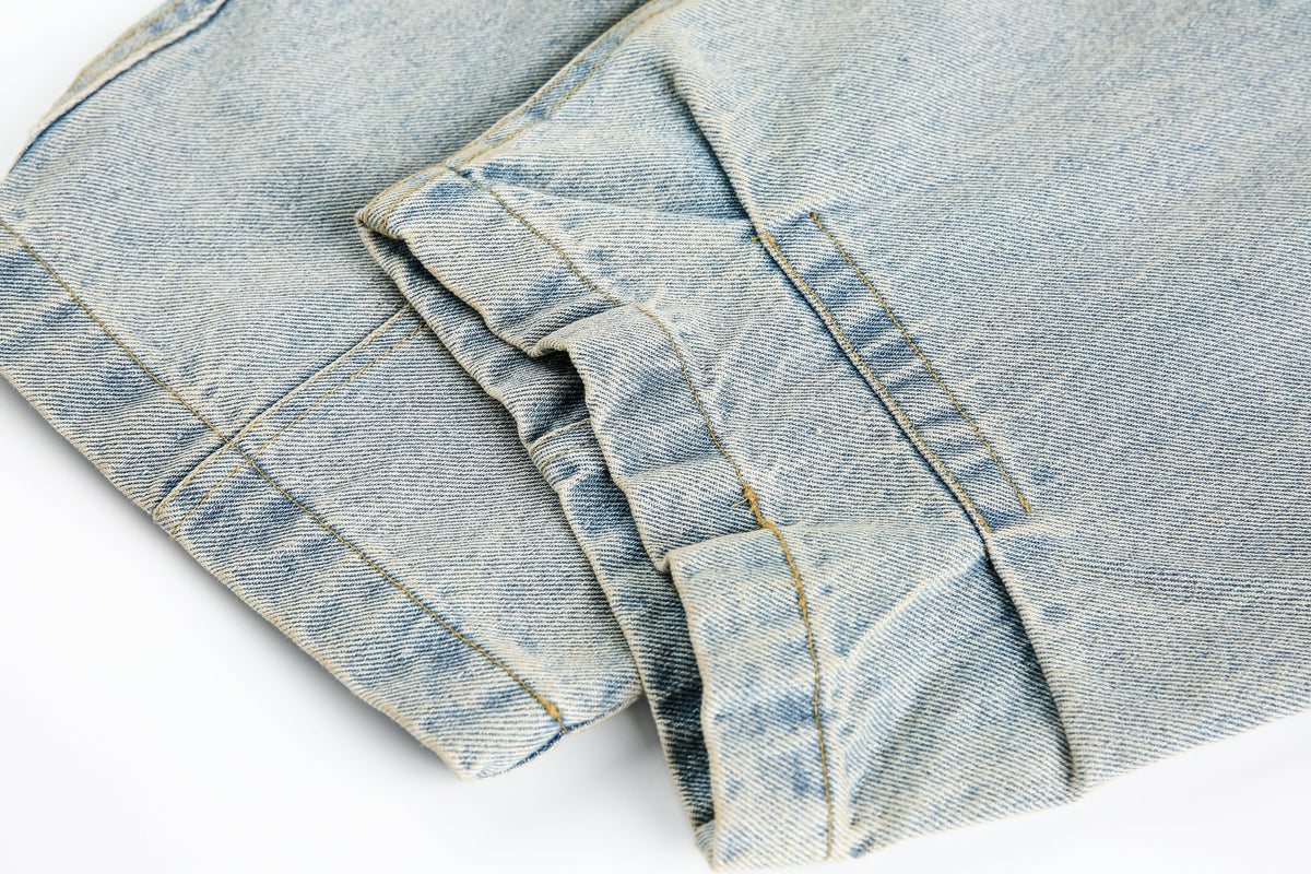 Pantalon en jean délavé Madxmarx