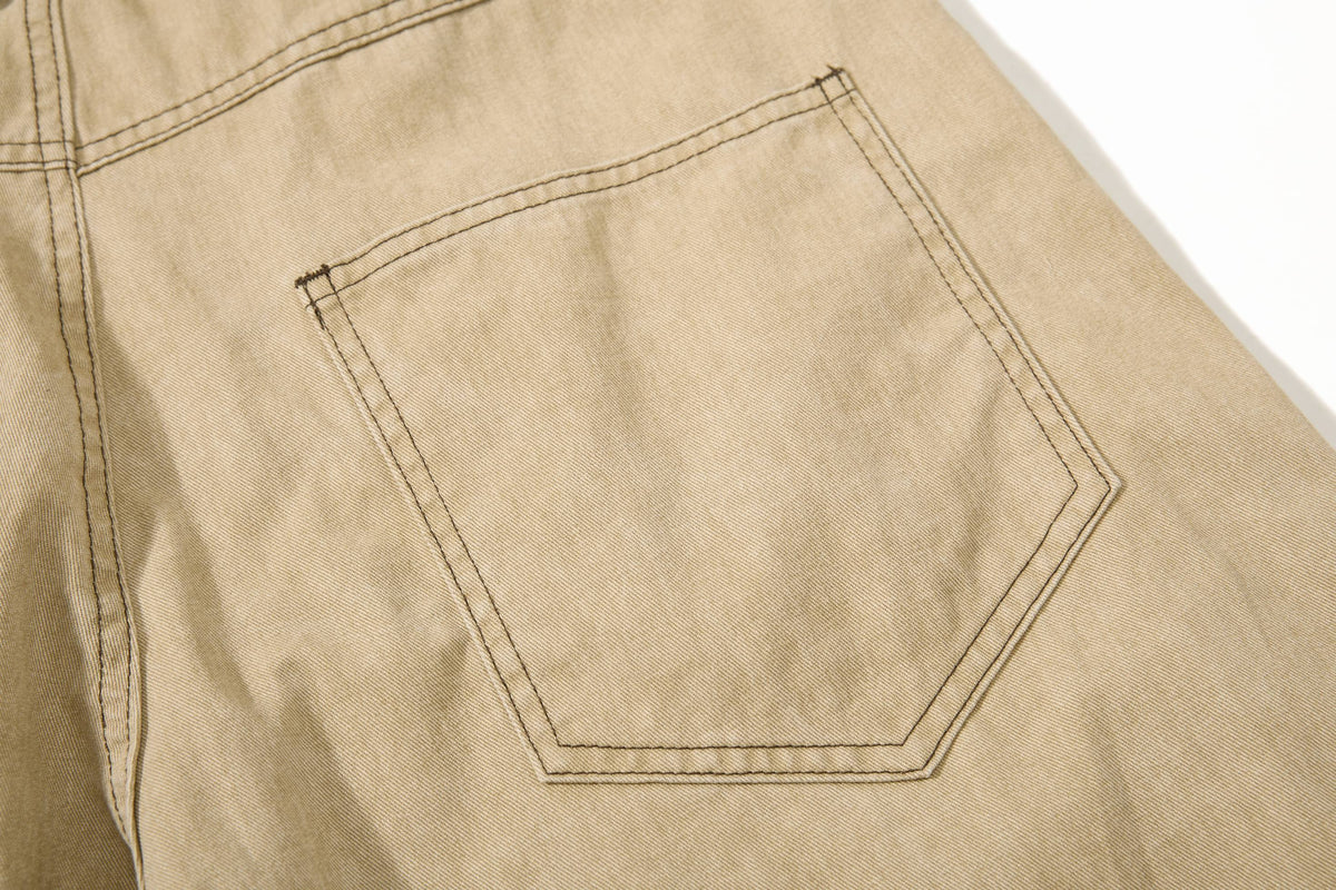 Madxmarx Military Rope Wide-Leg Pants