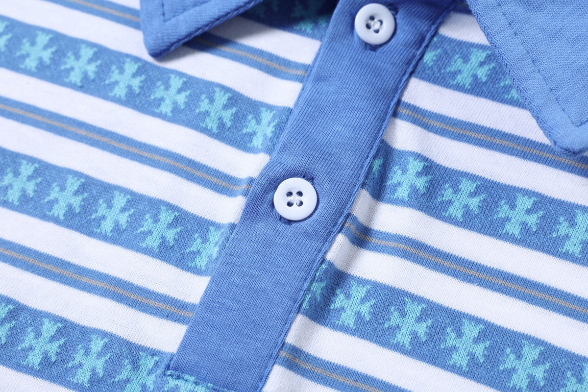 Madxmarx Heritage Stripe Long Sleeve Polo