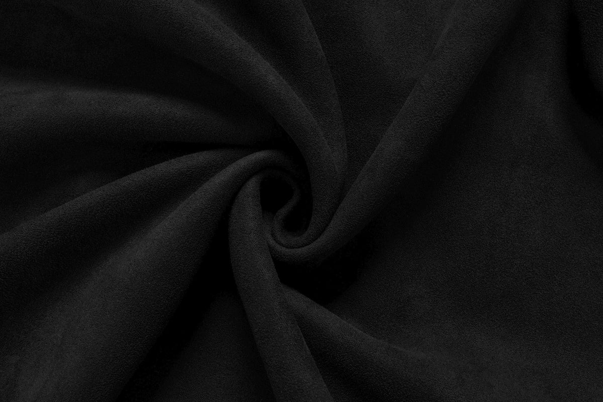 Madxmarx Gothic Embroidered Suede Zip Hoodie