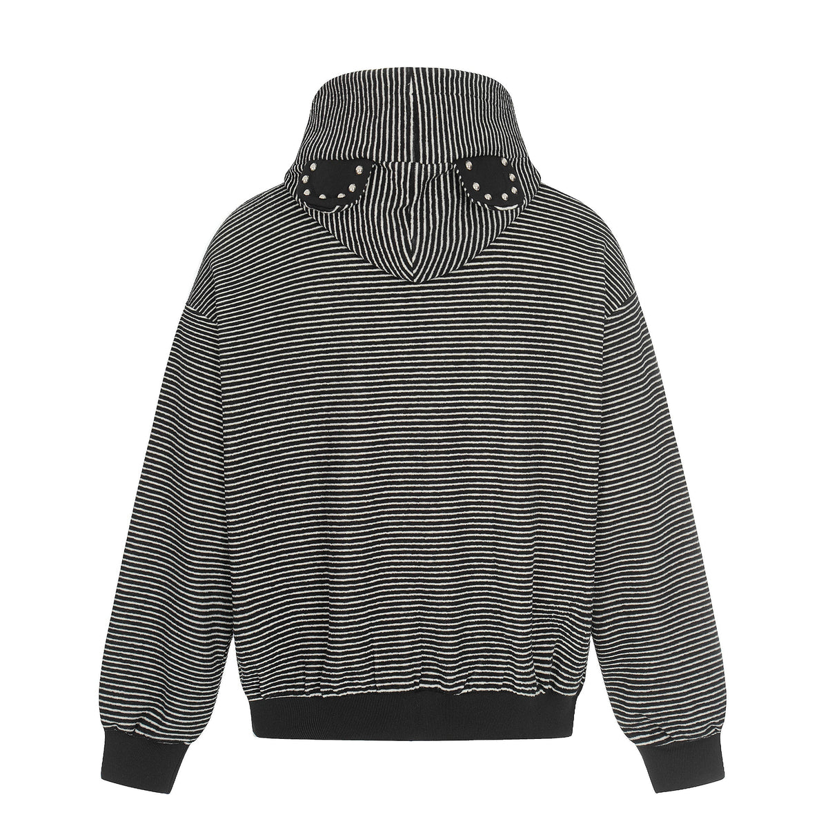 Madxmarx Striped Zip Hoodie