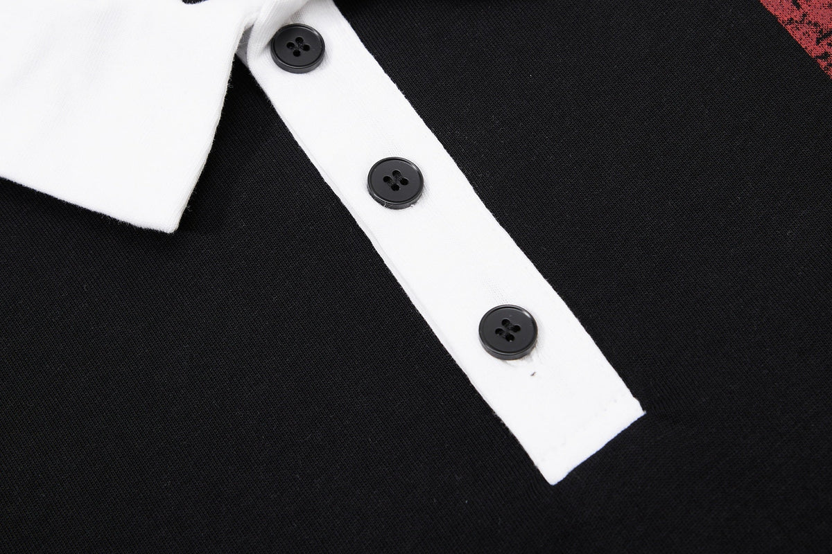 Madxmarx Music Graphic Polo Shirt