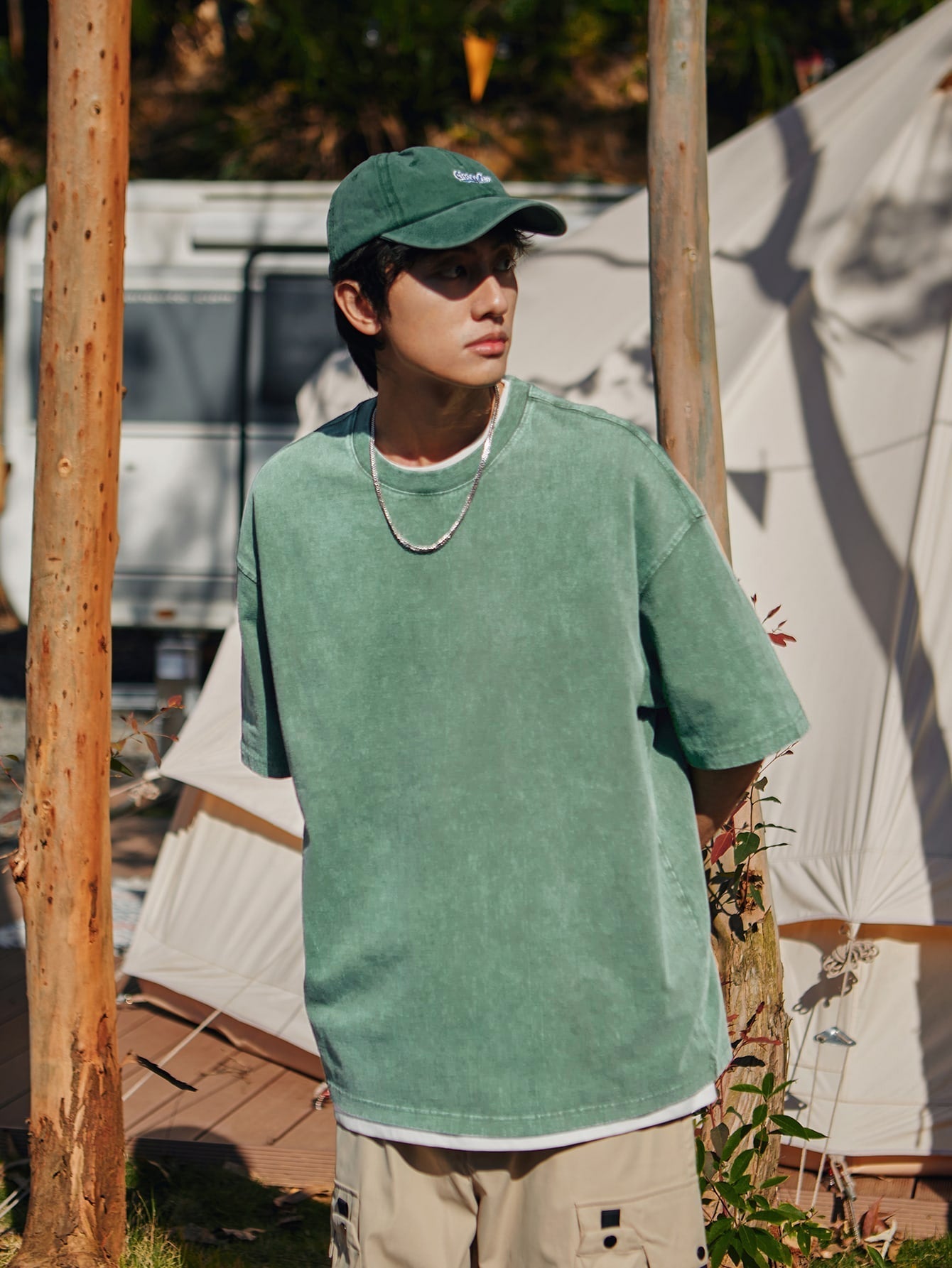 Heavy Boxy Fit Washed Tees