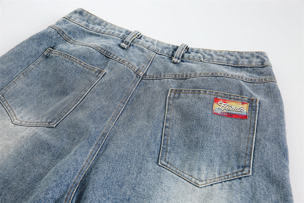 Short punk rétro de style américain vintage