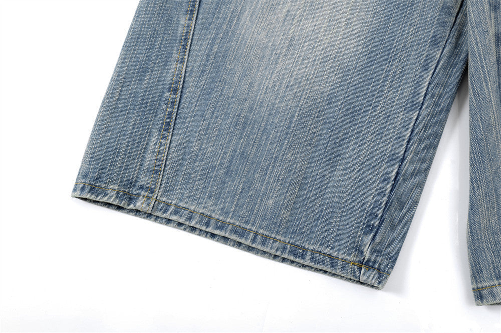 Retro Amerikaanse stijl denim shorts